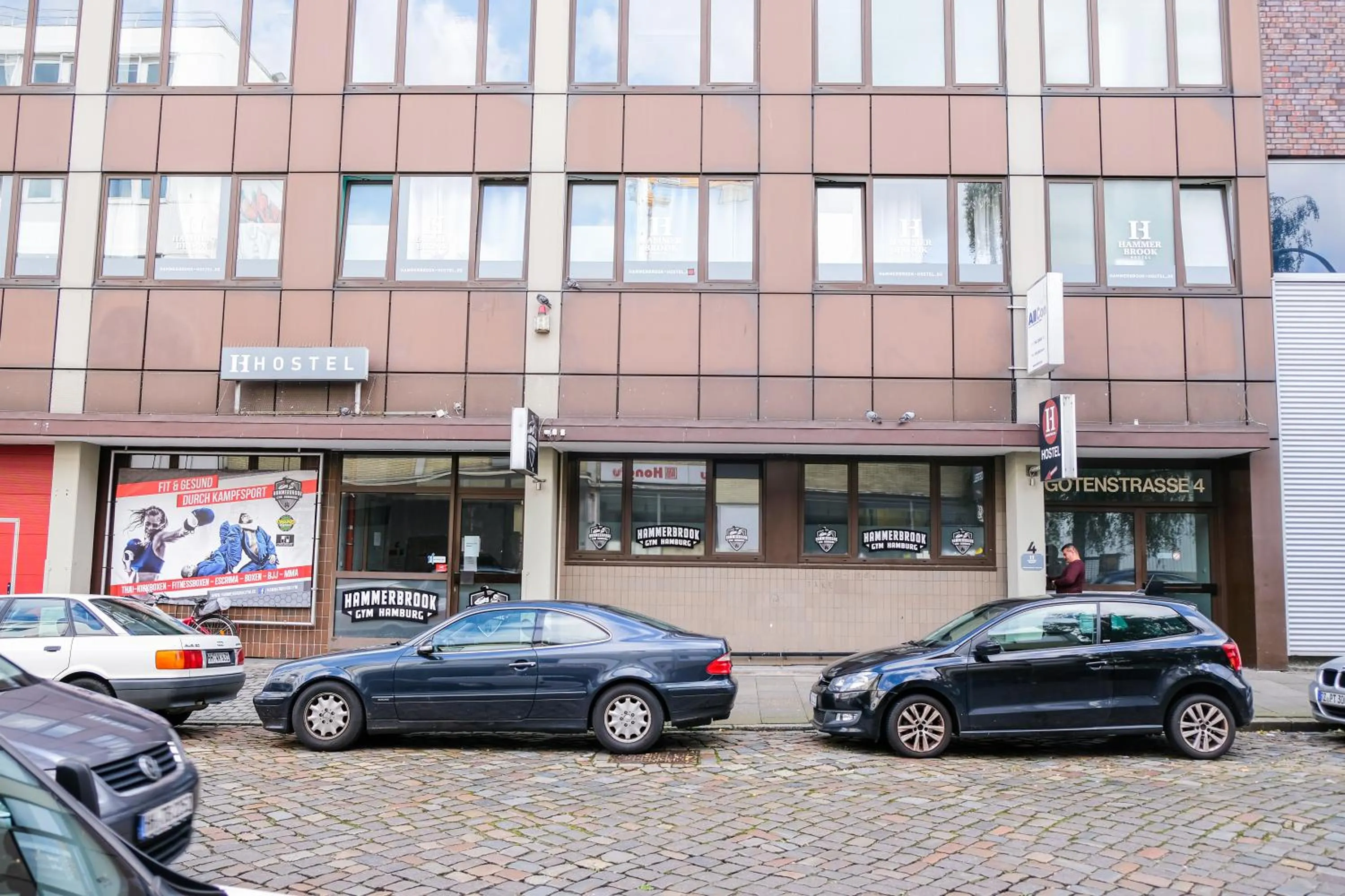 Property building in Hammerbrook Hostel
