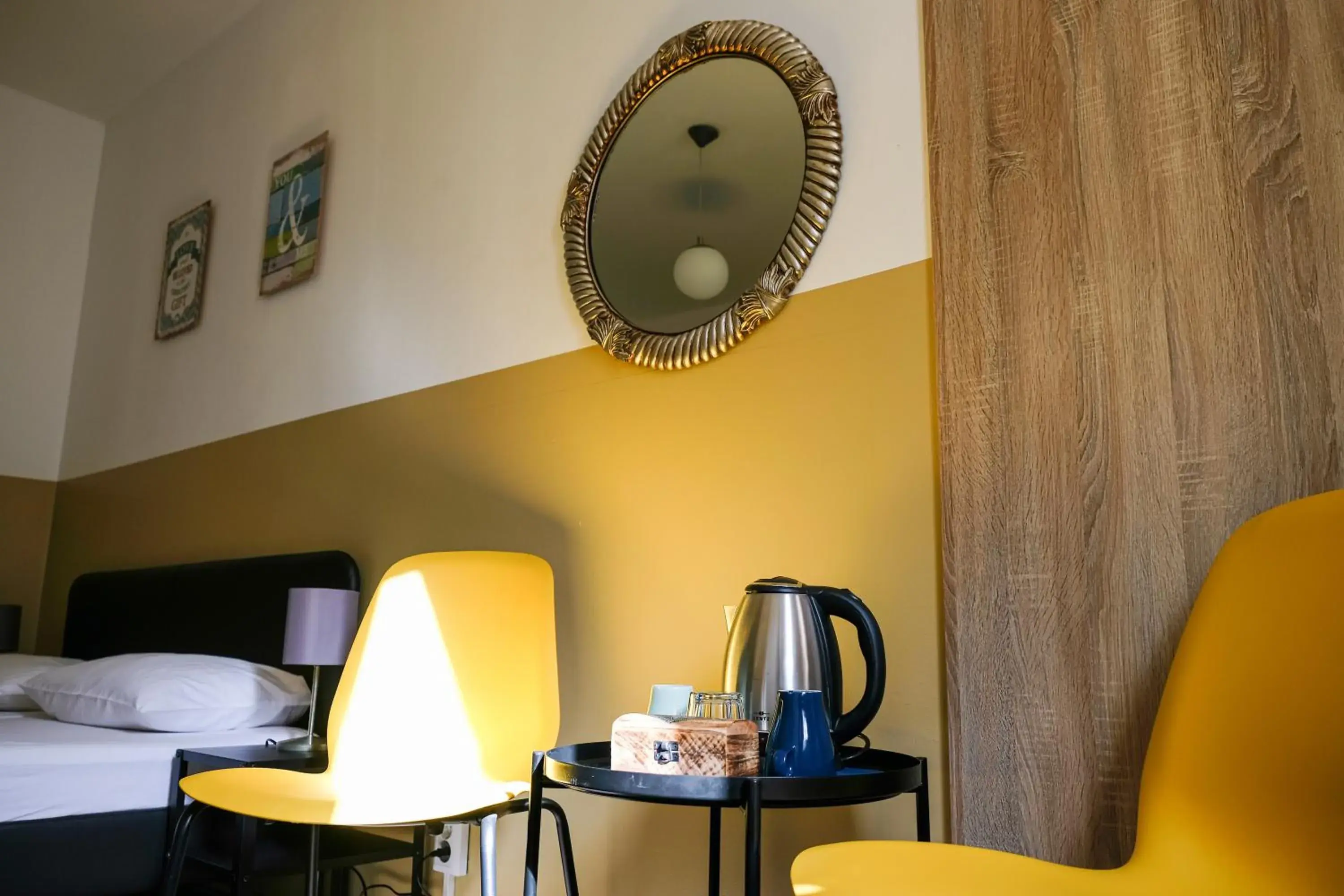 Decorative detail, Bed in Hammerbrook Hostel Decorative detail, Bed in Hammerbrook Hostel