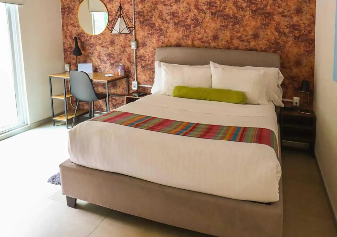 Photo of the whole room, Bed in Estancias VIVE MX wtc