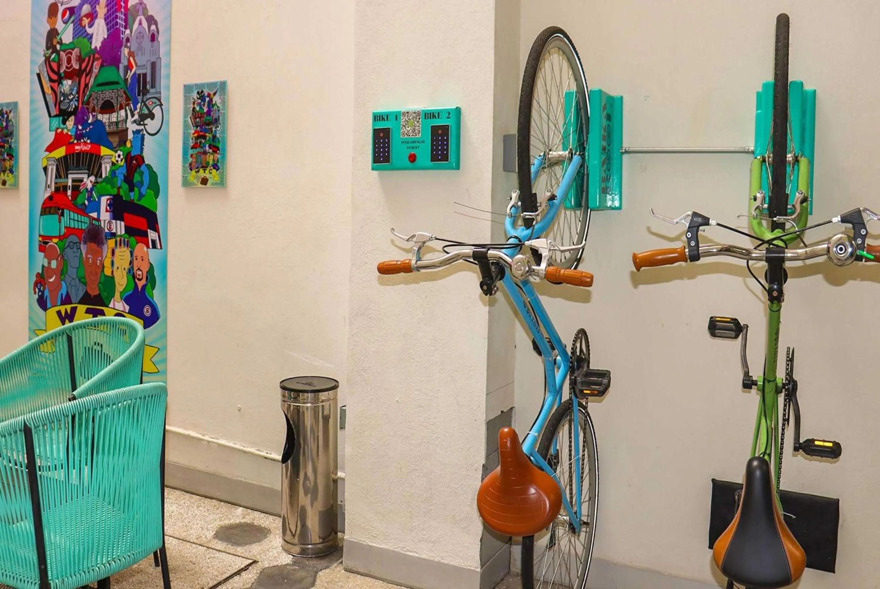 Lobby or reception in Hotel Estancias VIVE MX wtc CDMX, Trademark by Wyndham