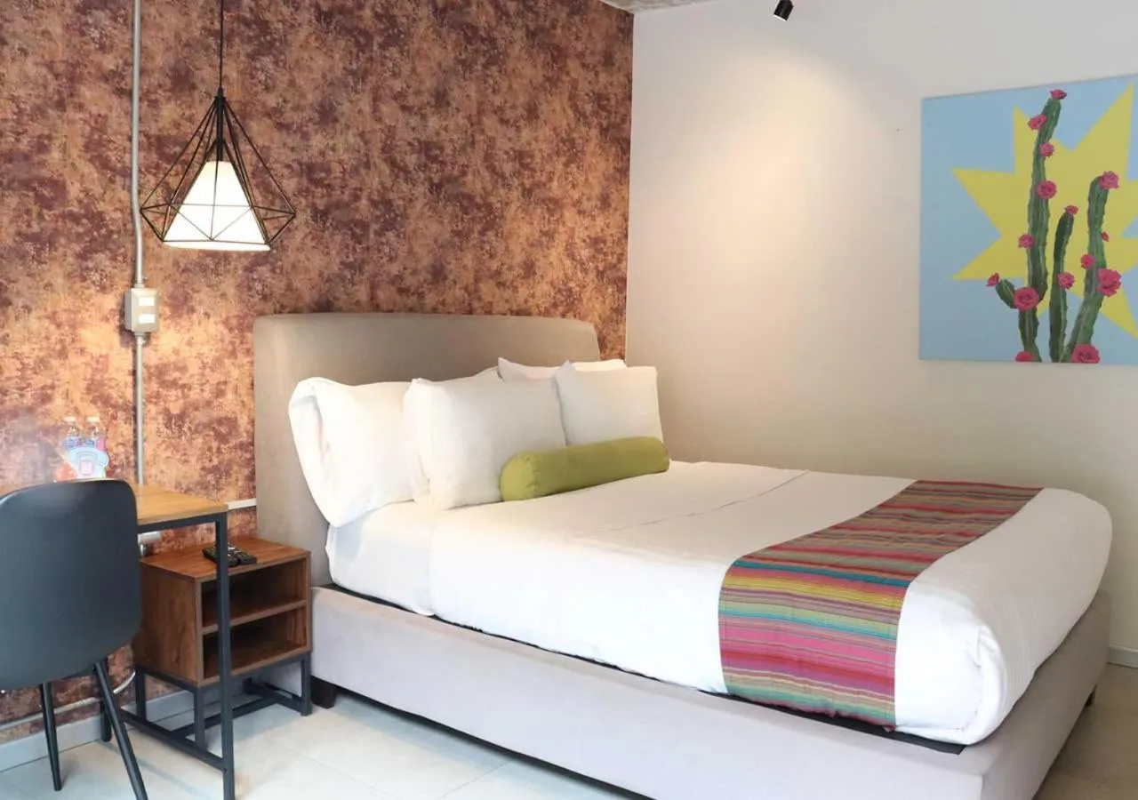 Bedroom, Bed in Estancias VIVE MX wtc