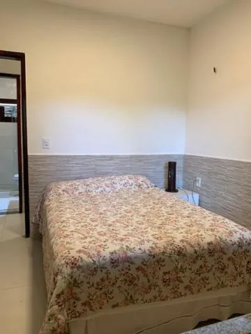 Bed in Pousada Chale Cana Brava