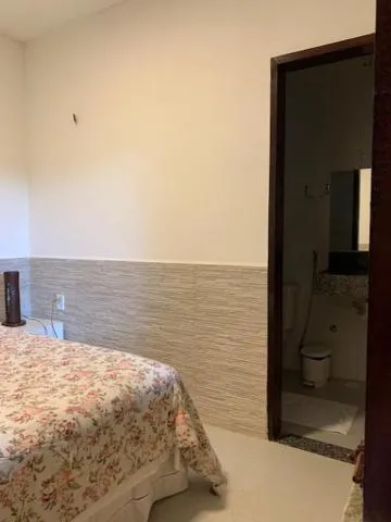 Bed in Pousada Chale Cana Brava