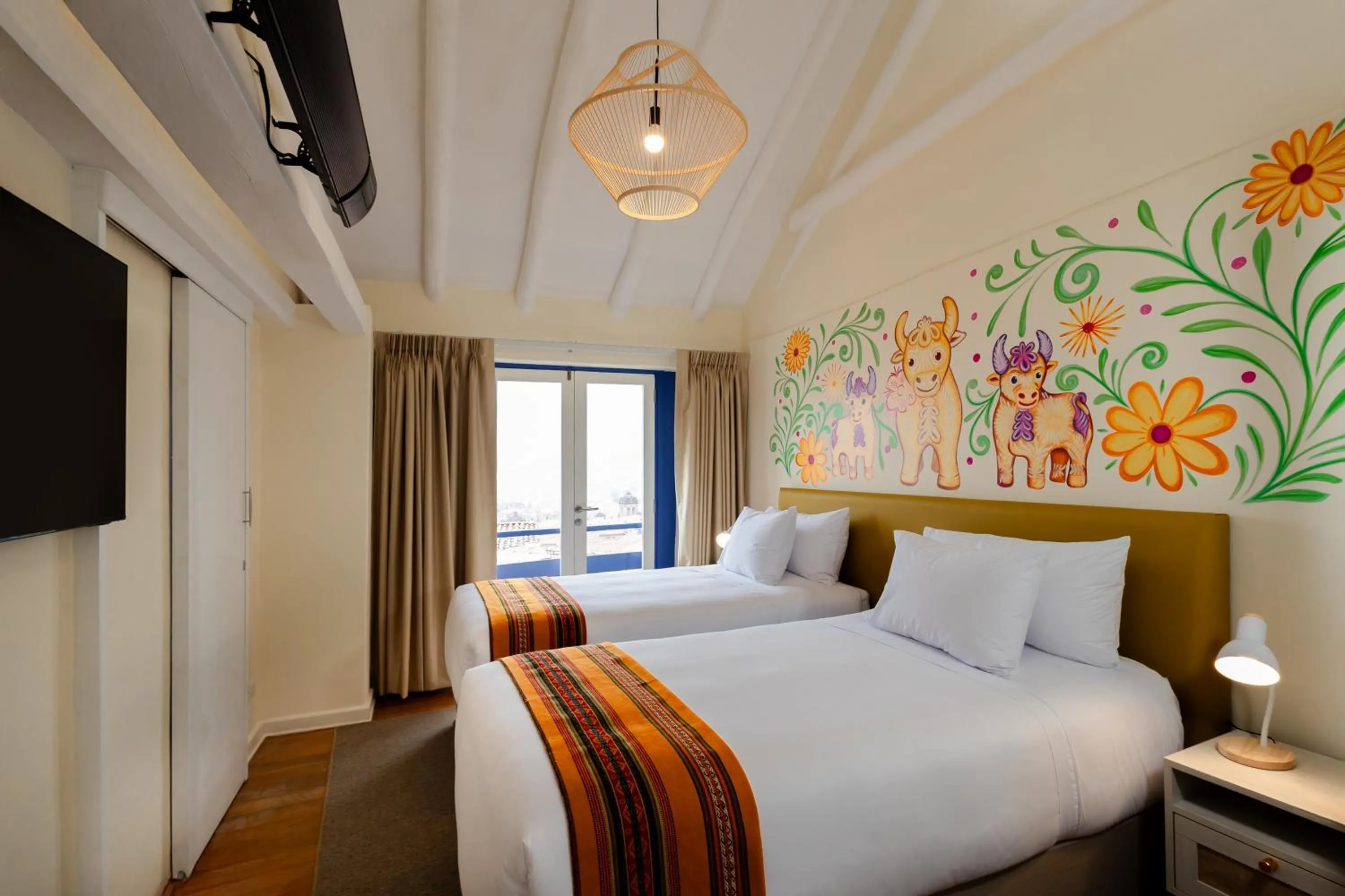 TV and multimedia, Bed in 7 Toritos Hotel Boutique by Hacienda