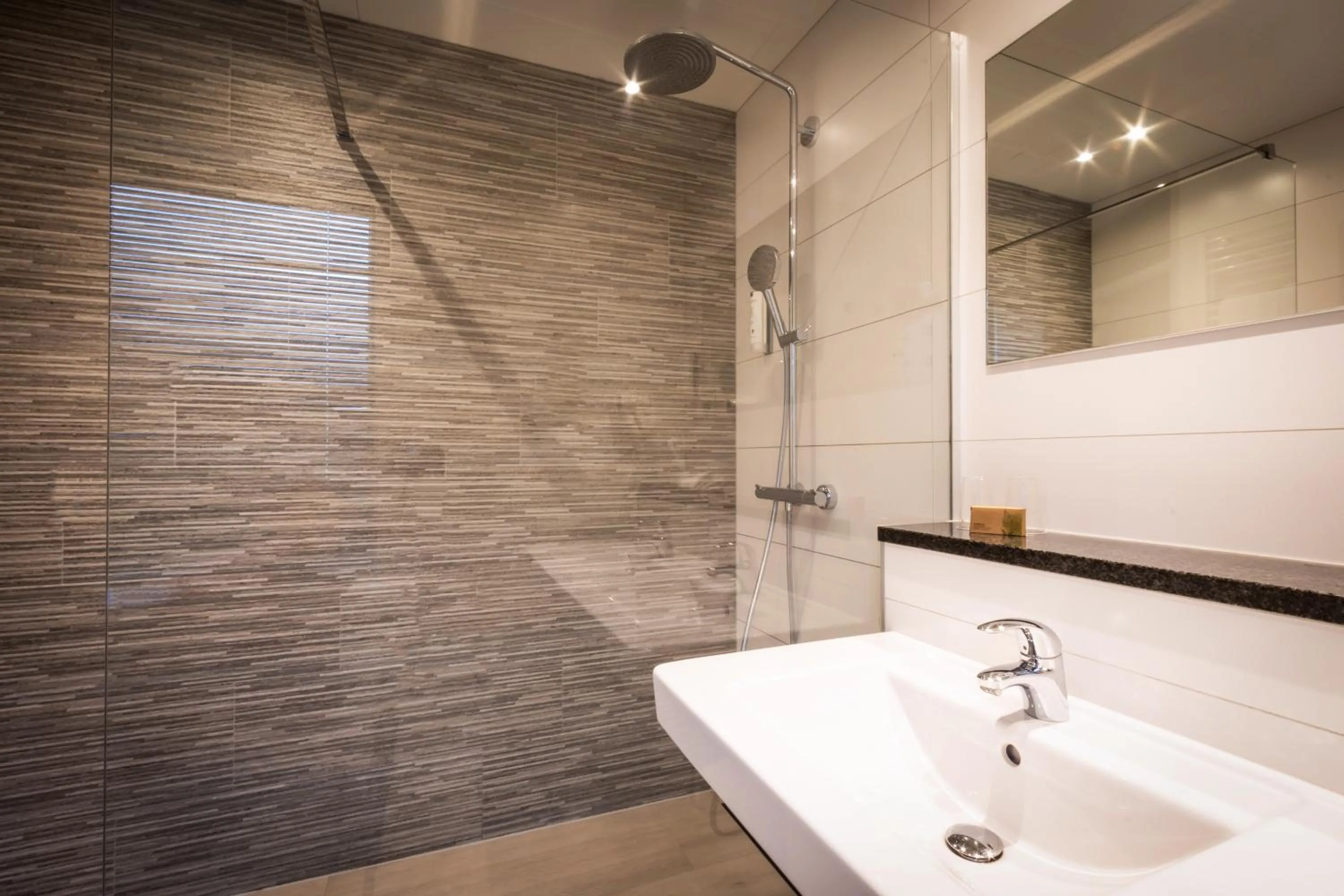 Shower in Hotel Auberge St. Pol