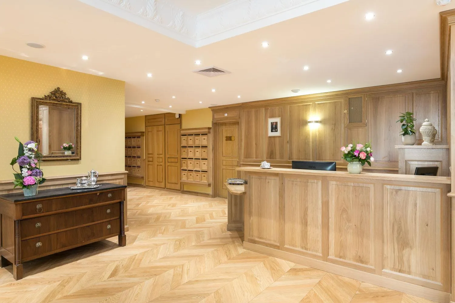 Lobby or reception in MÉDICIS HOME DIJON LES PETITES ROCHES