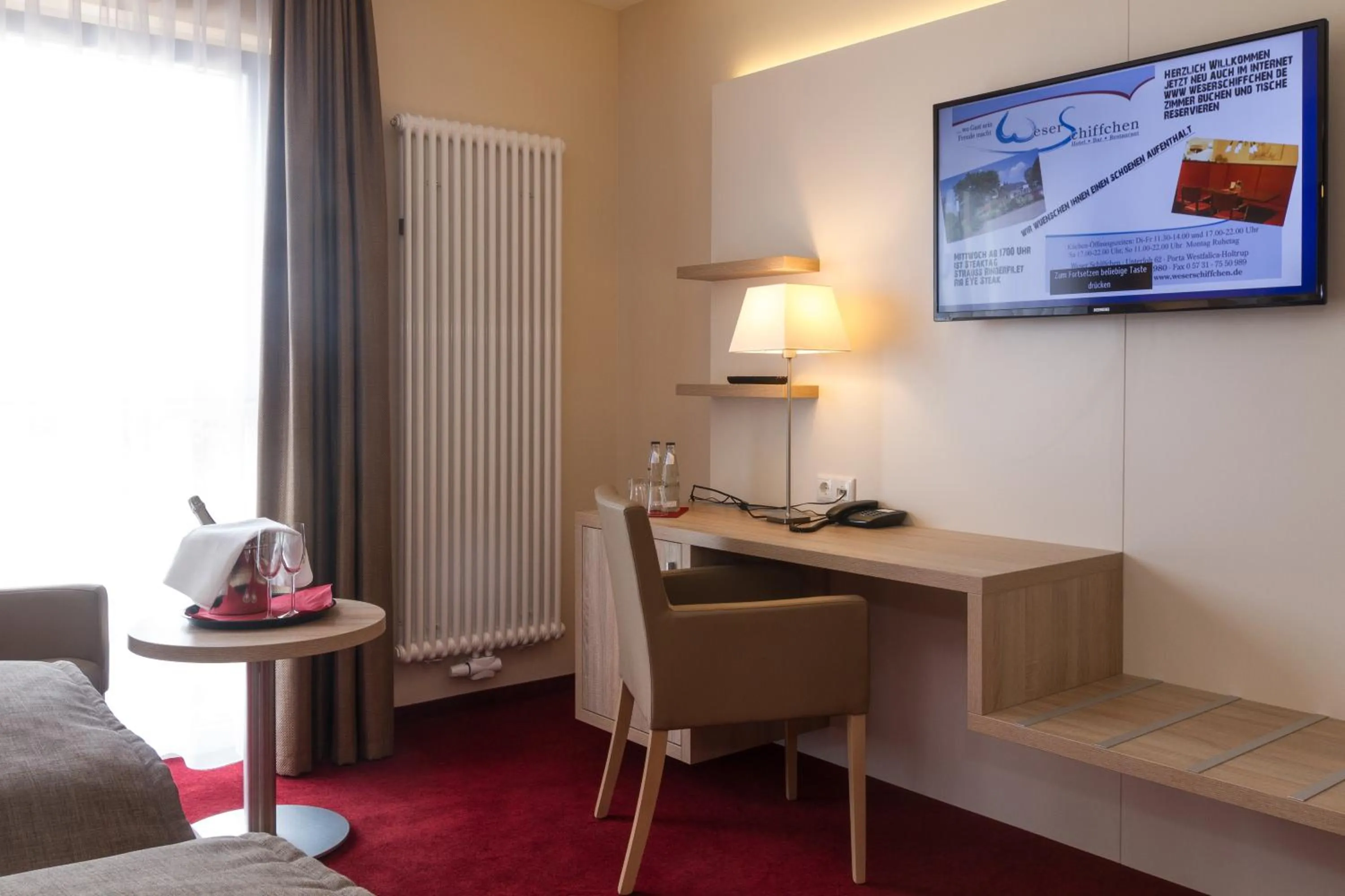 TV and multimedia in Hotel Weserschiffchen