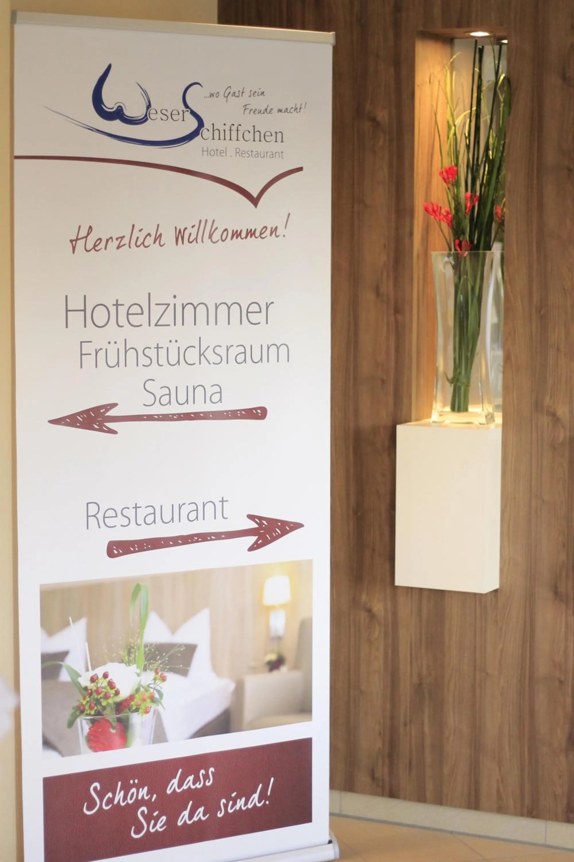 Restaurant/places to eat in Hotel Weserschiffchen