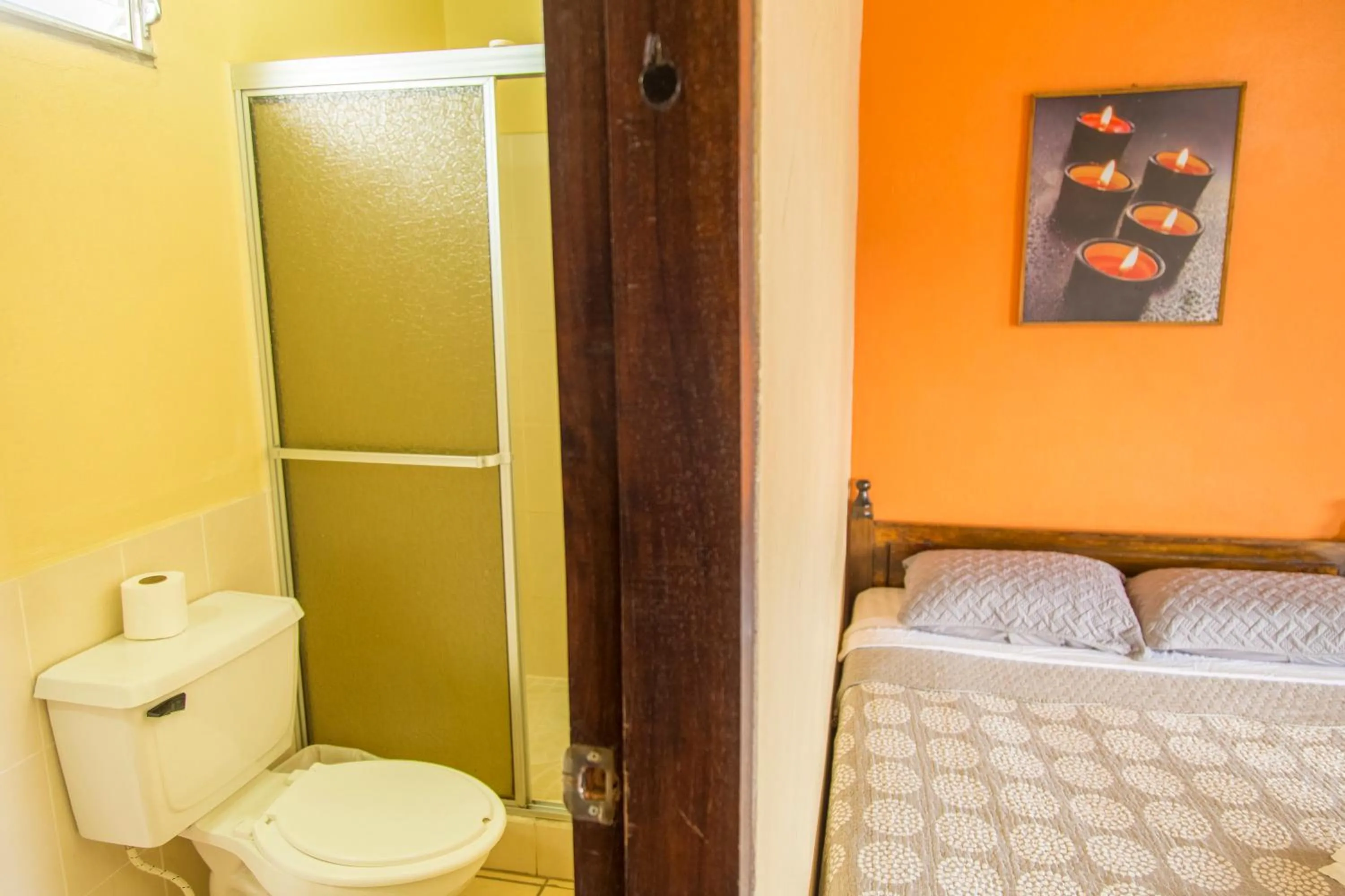 Bathroom, Bed in Berakah B&B- Central Park