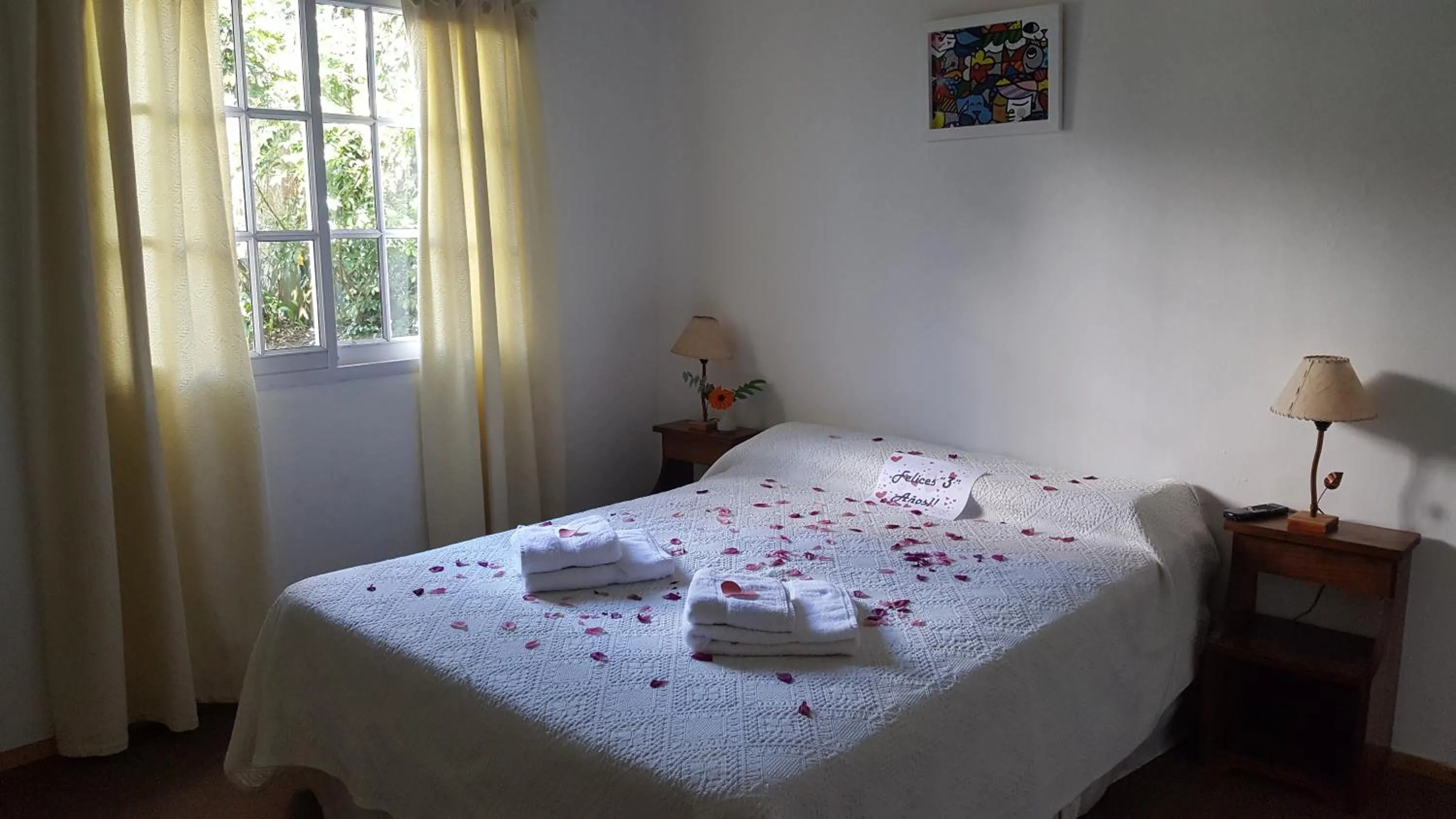 Garden view, Bed in Hotel El Cisne