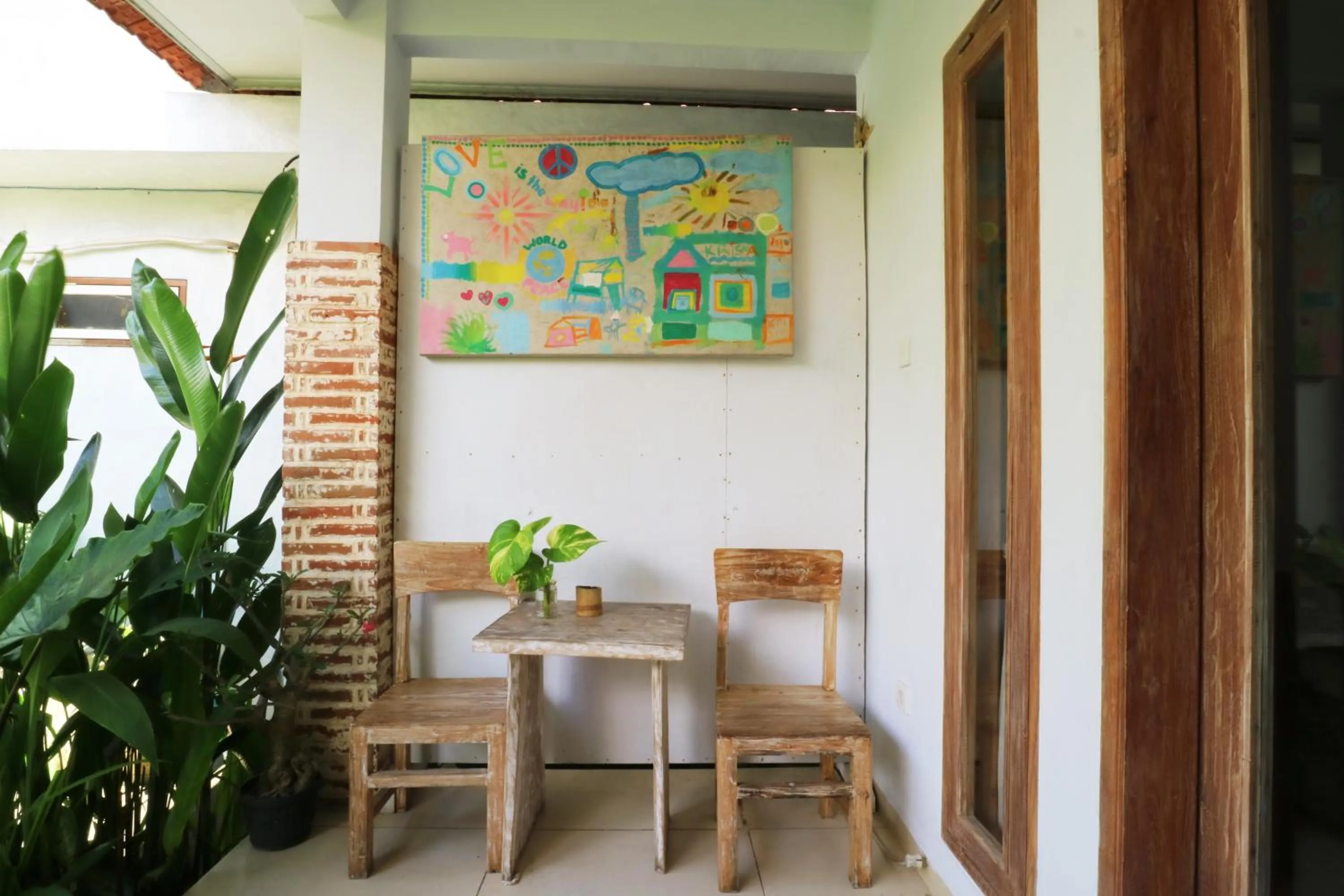 Seating area in The Wina Guest House 2