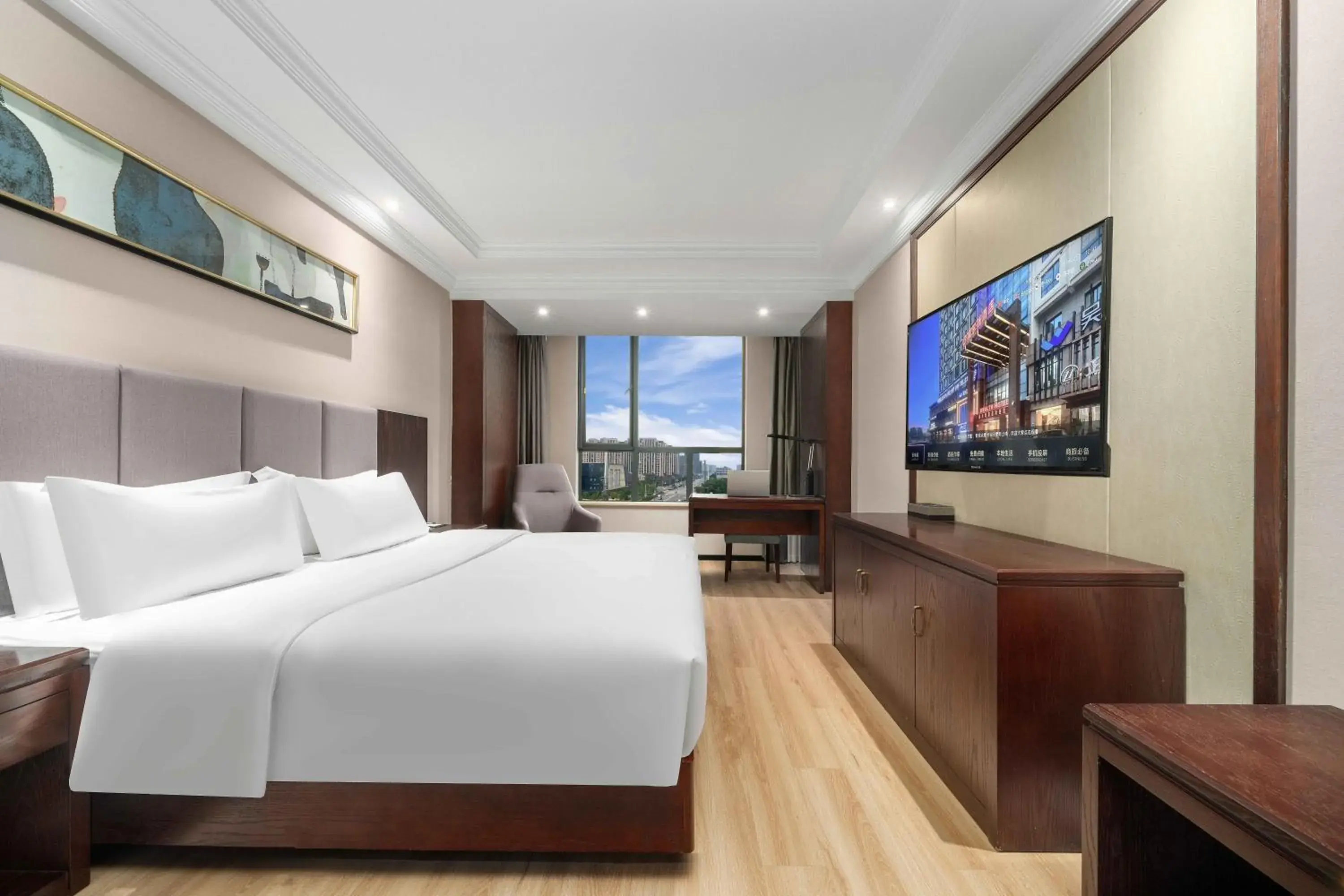 Superior Double or Twin Room in Huzhou Wealth Hotel Superior Double or Twin Room in Huzhou Wealth Hotel
