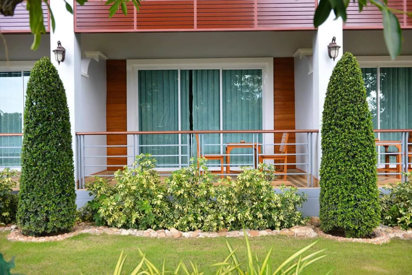 Seating area in Princess River Kwai Hotel