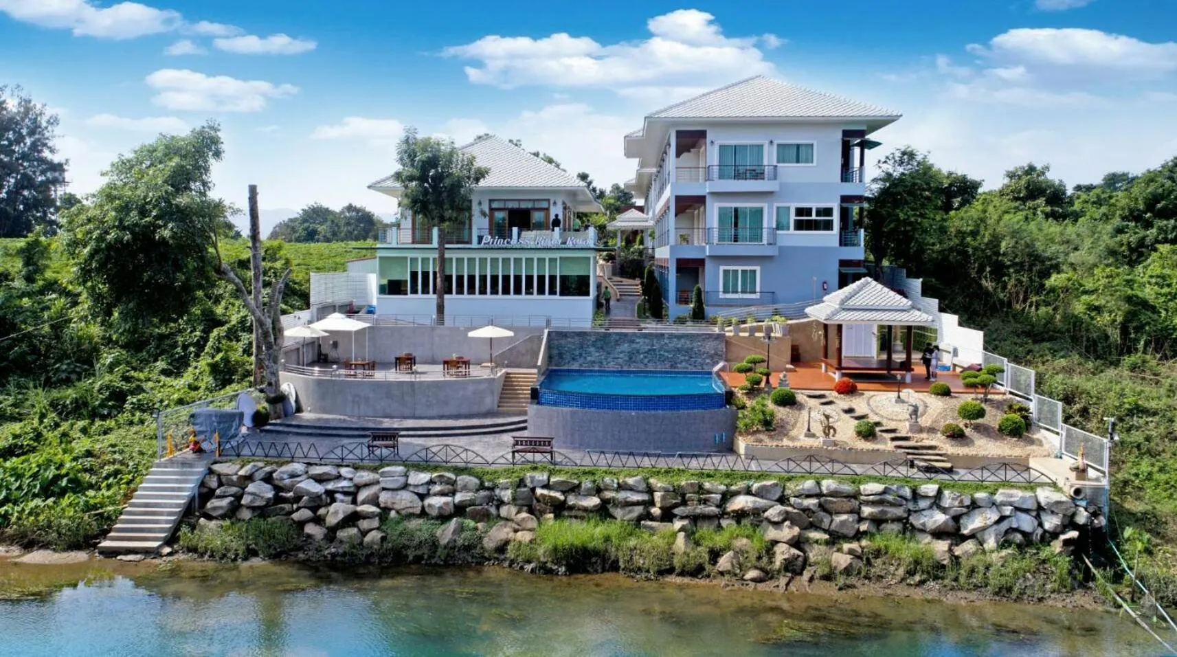 Property building in Princess River Kwai Hotel