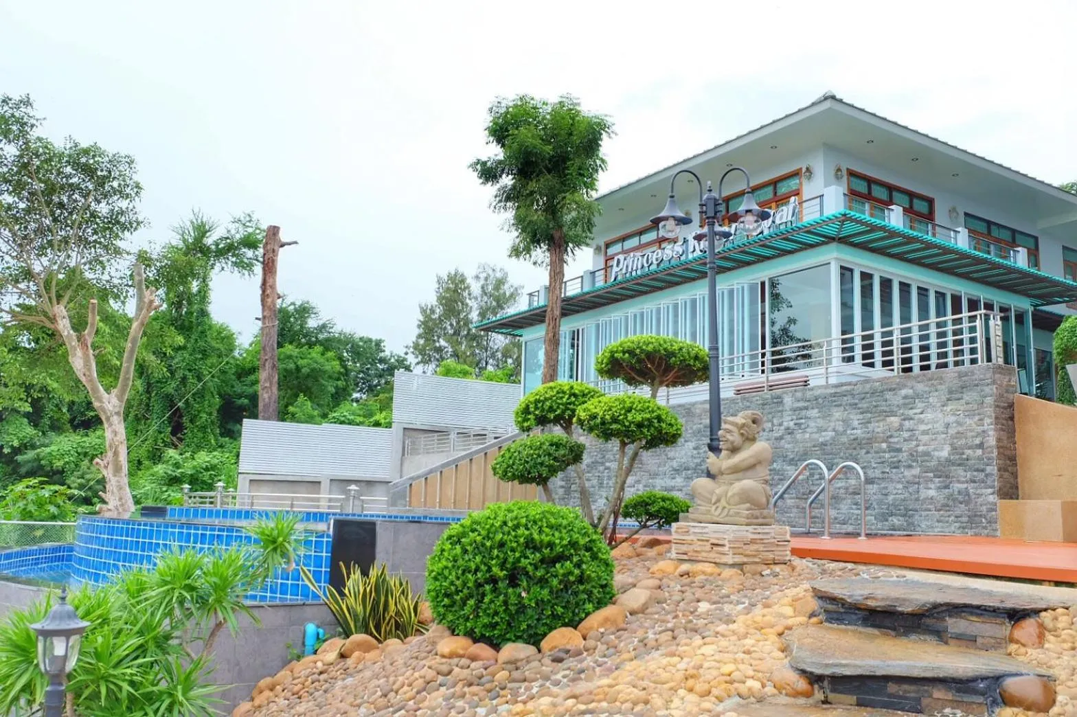 Property building in Princess River Kwai Hotel