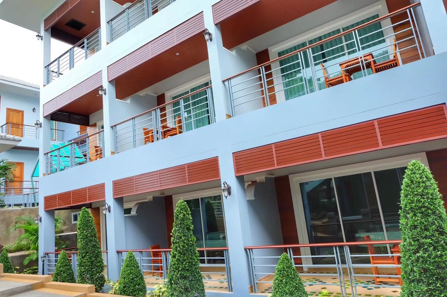 Property building in Princess River Kwai Hotel