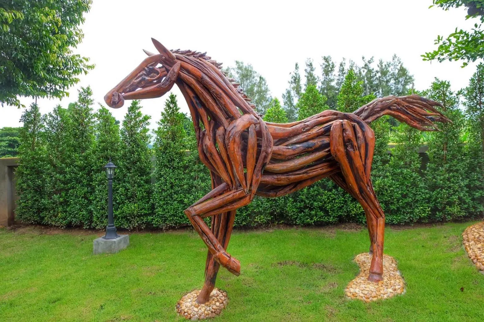 Garden in Princess River Kwai Hotel