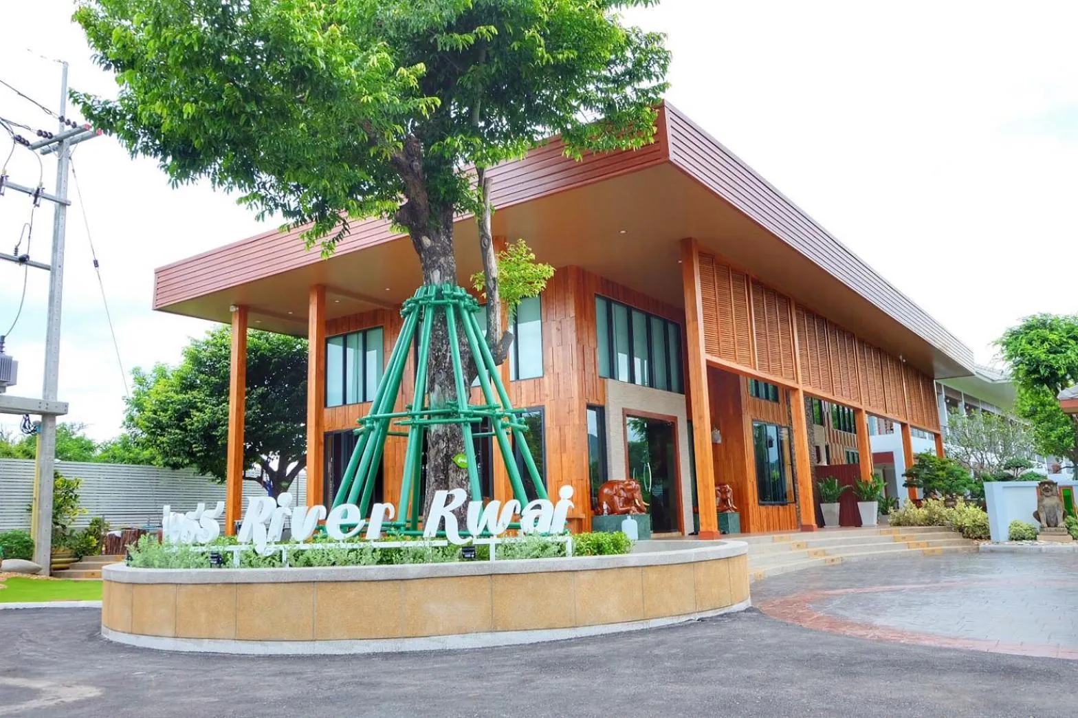 Property building in Princess River Kwai Hotel