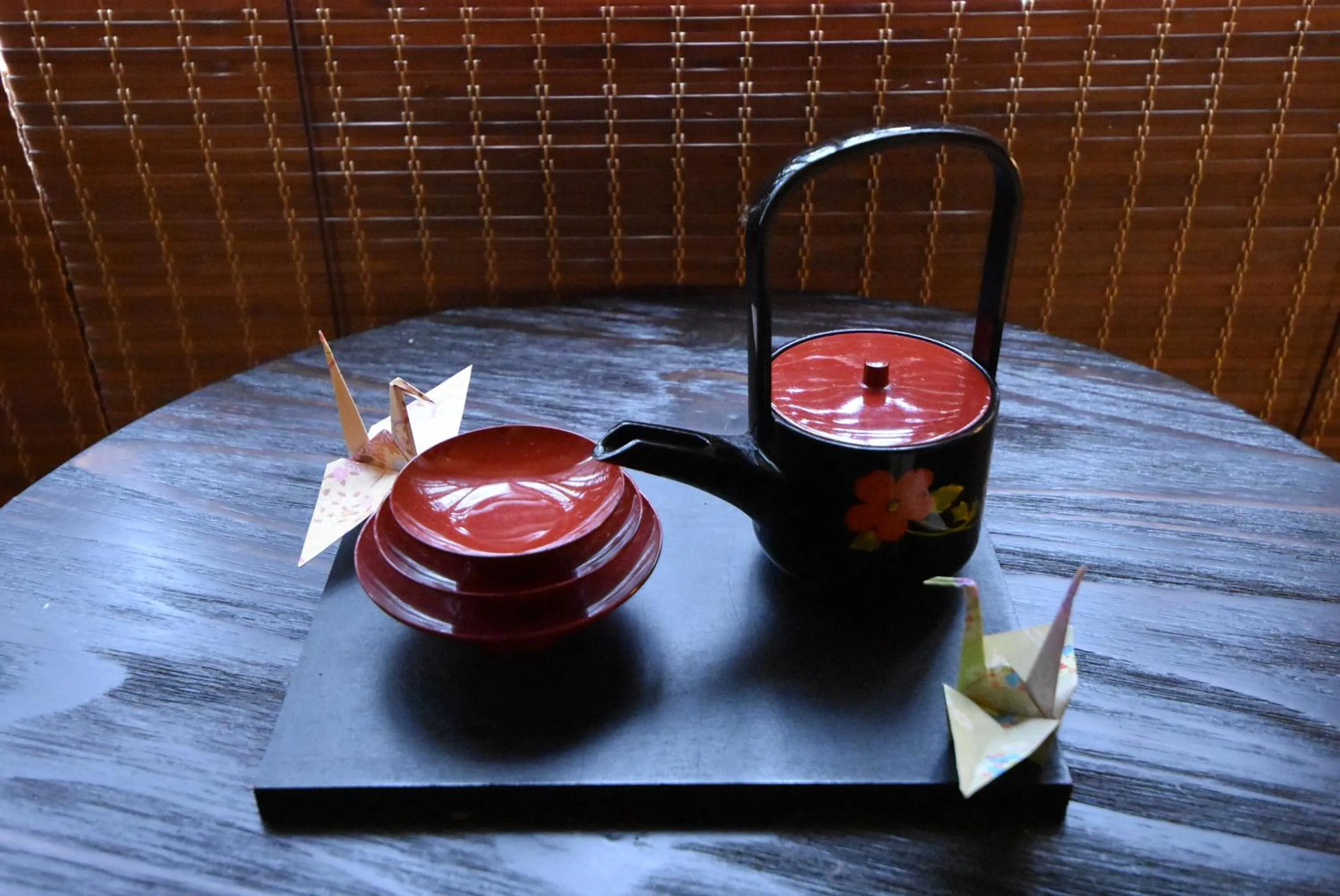 Decorative detail in Oyado Sanjo Machiya