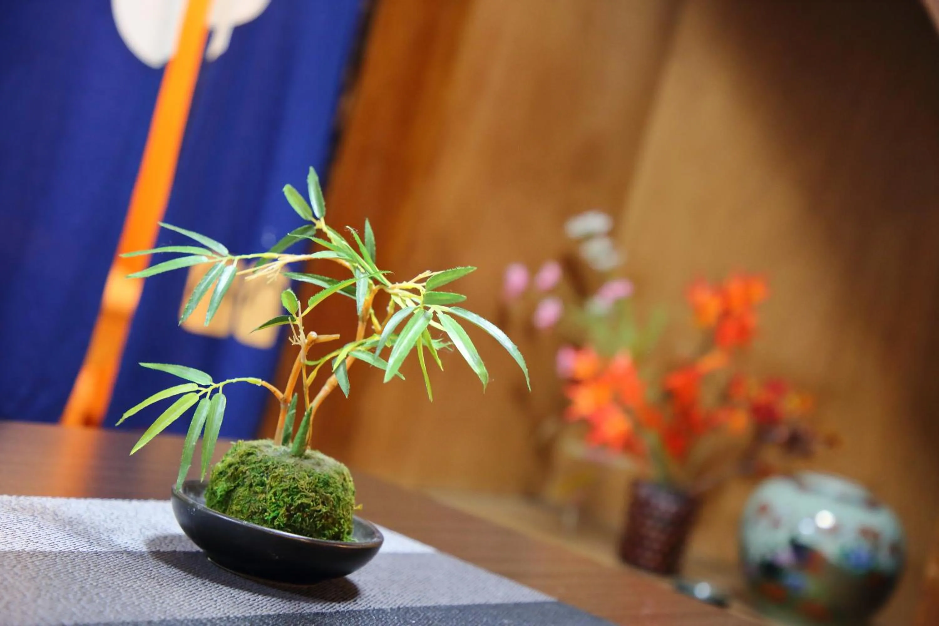 Decorative detail in Oyado Sanjo Machiya