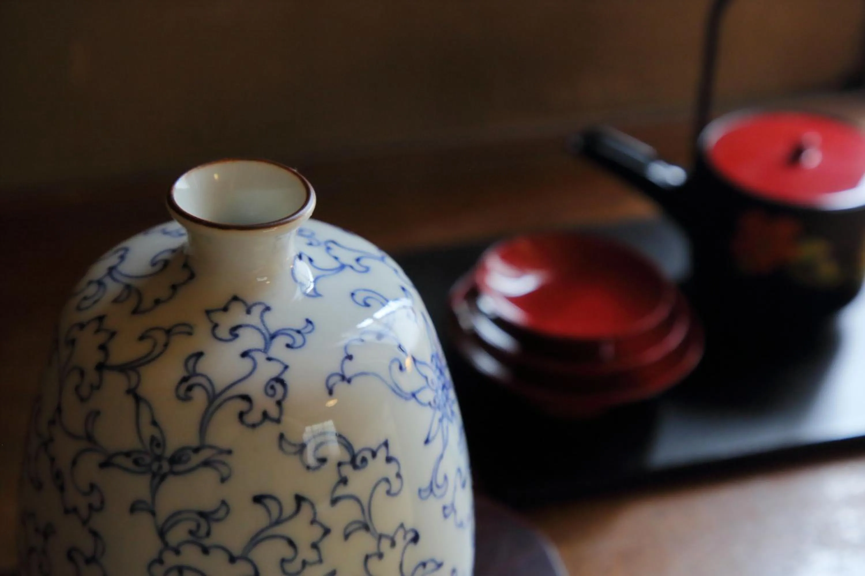 Decorative detail in Oyado Sanjo Machiya