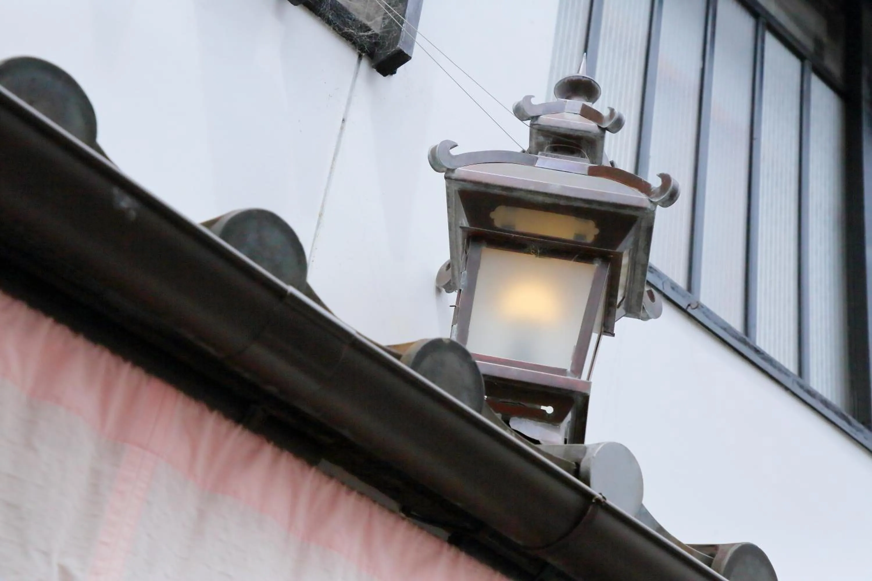 Decorative detail in Oyado Sanjo Machiya