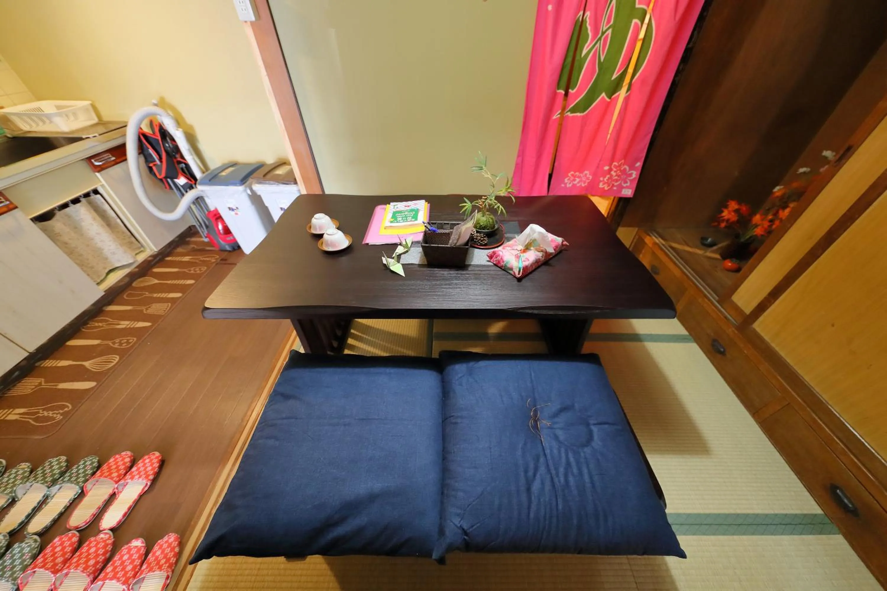 Living room in Oyado Sanjo Machiya
