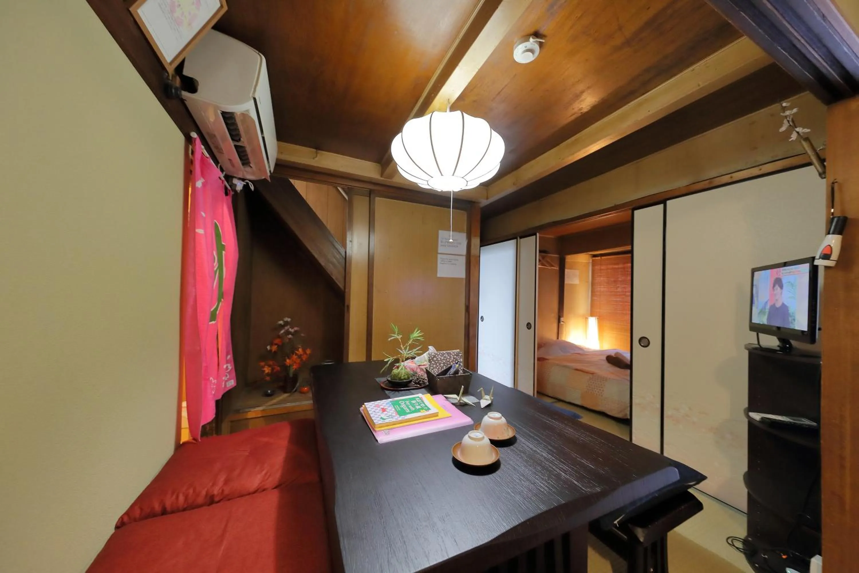 Living room in Oyado Sanjo Machiya