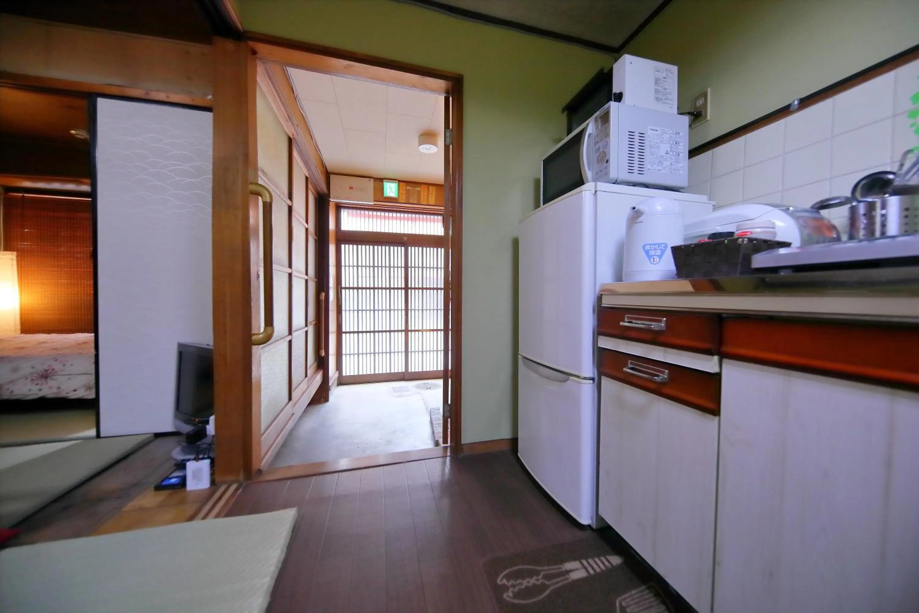 Kitchen or kitchenette in Oyado Sanjo Machiya