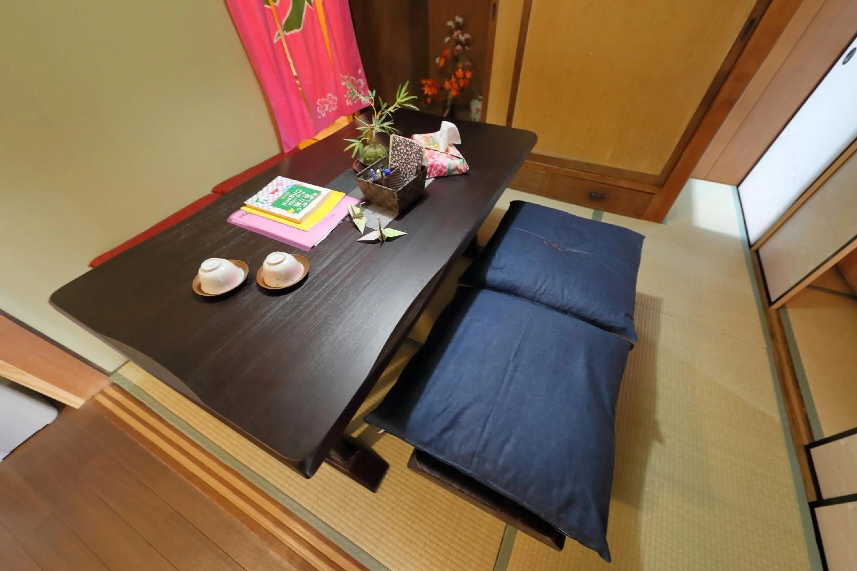 Living room, Bed in Oyado Sanjo Machiya