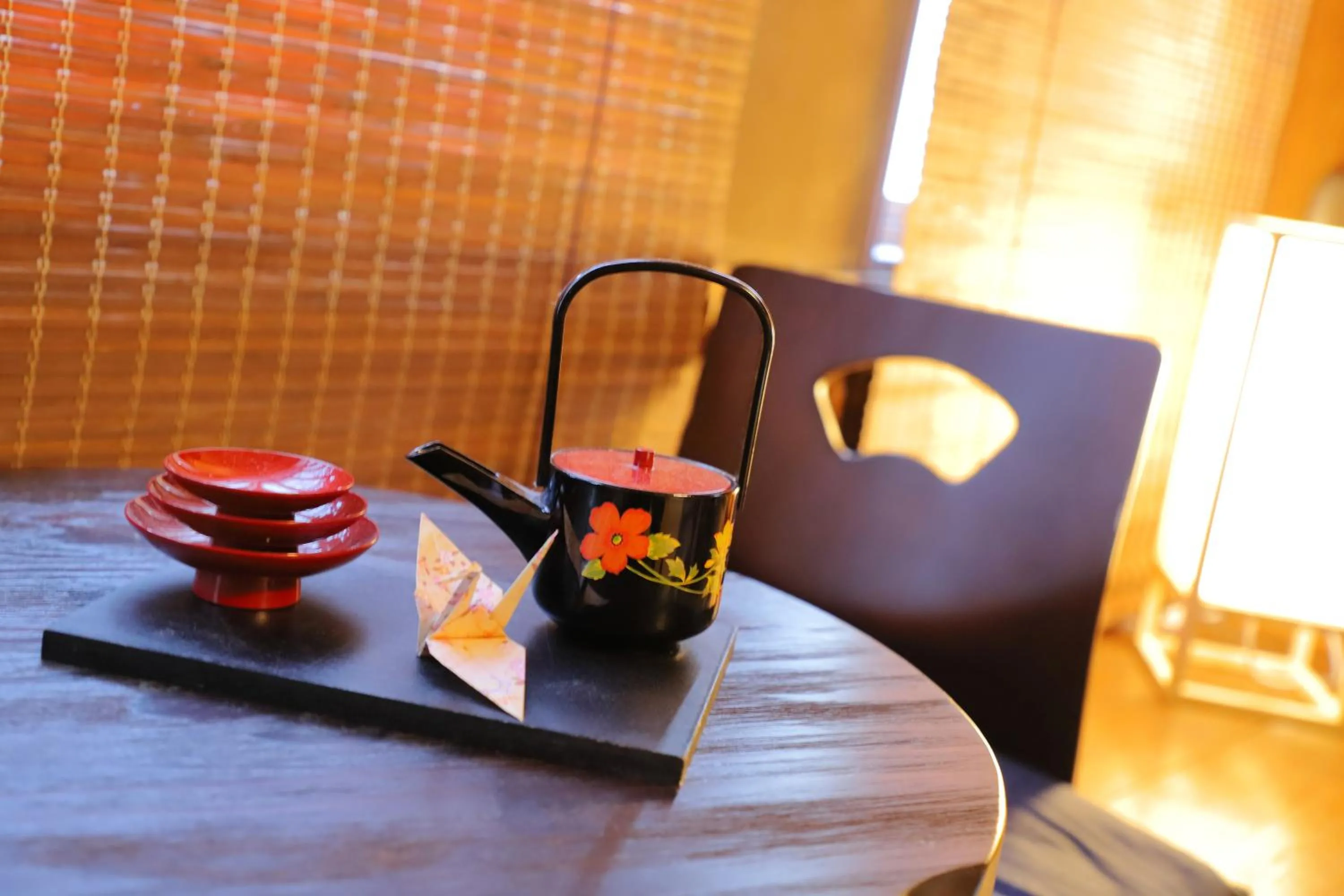 Decorative detail in Oyado Sanjo Machiya