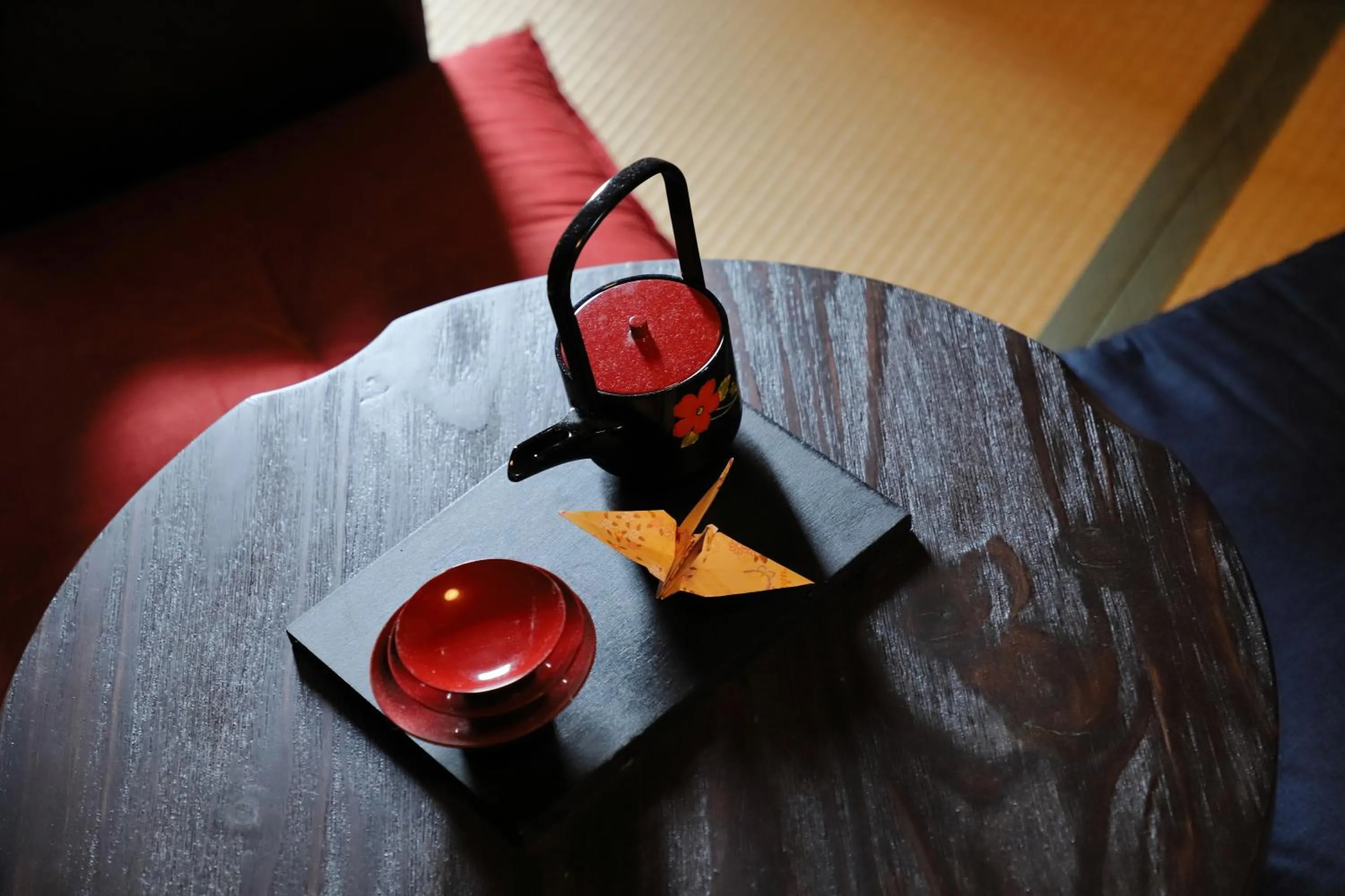 Decorative detail in Oyado Sanjo Machiya