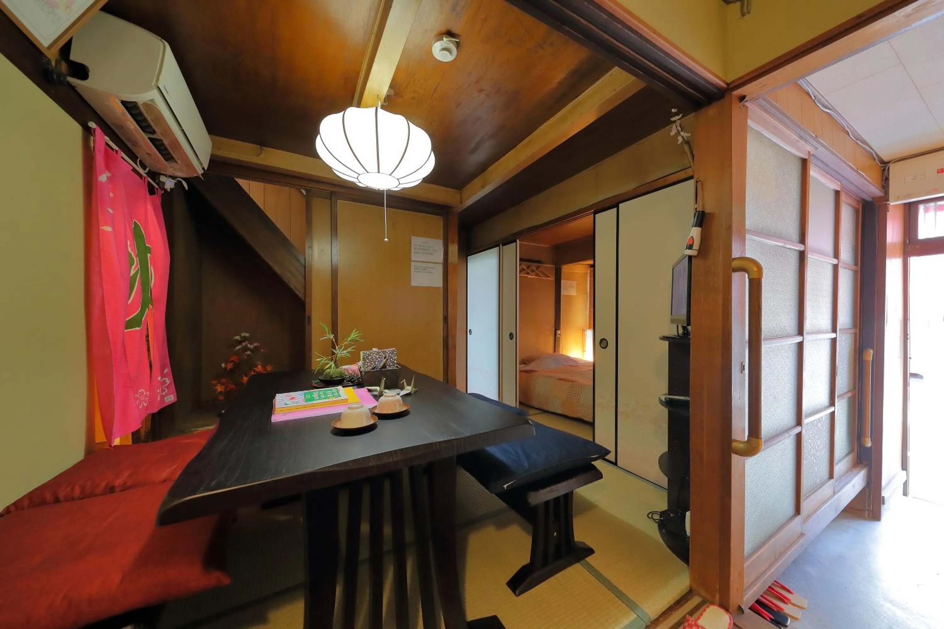 Living room in Oyado Sanjo Machiya