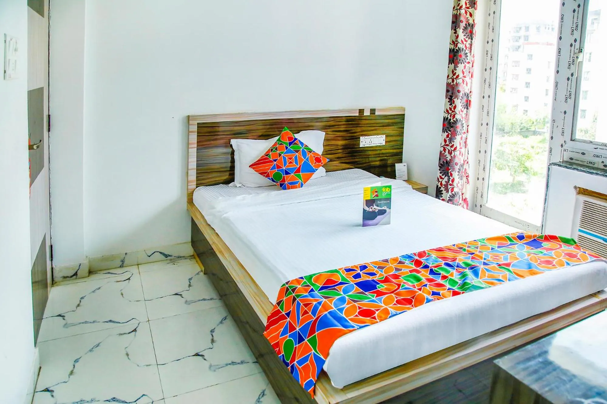 View (from property/room), Bed in FabHotel Eleanora - New Town