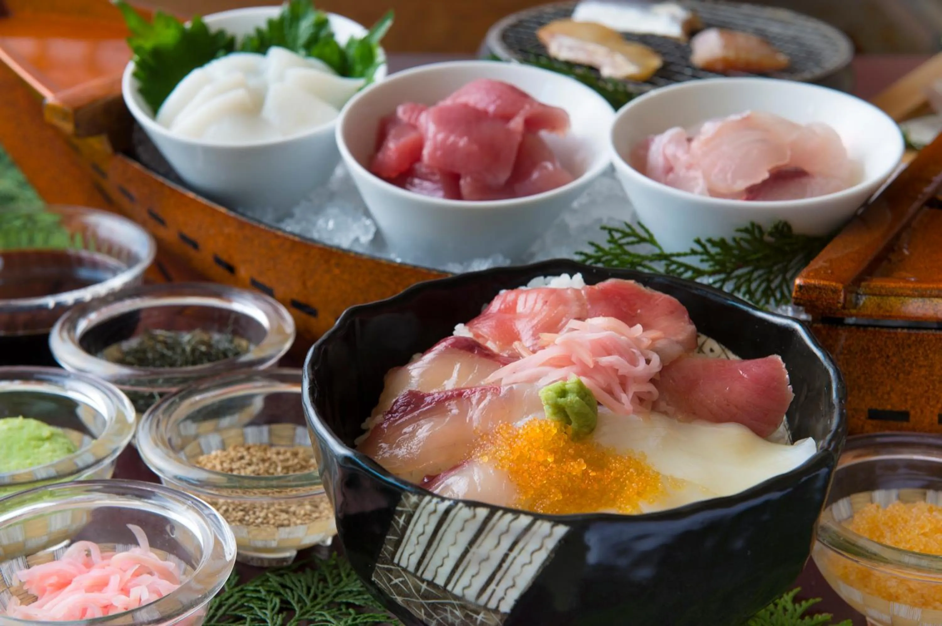 Buffet breakfast in Hotel Tokinoza