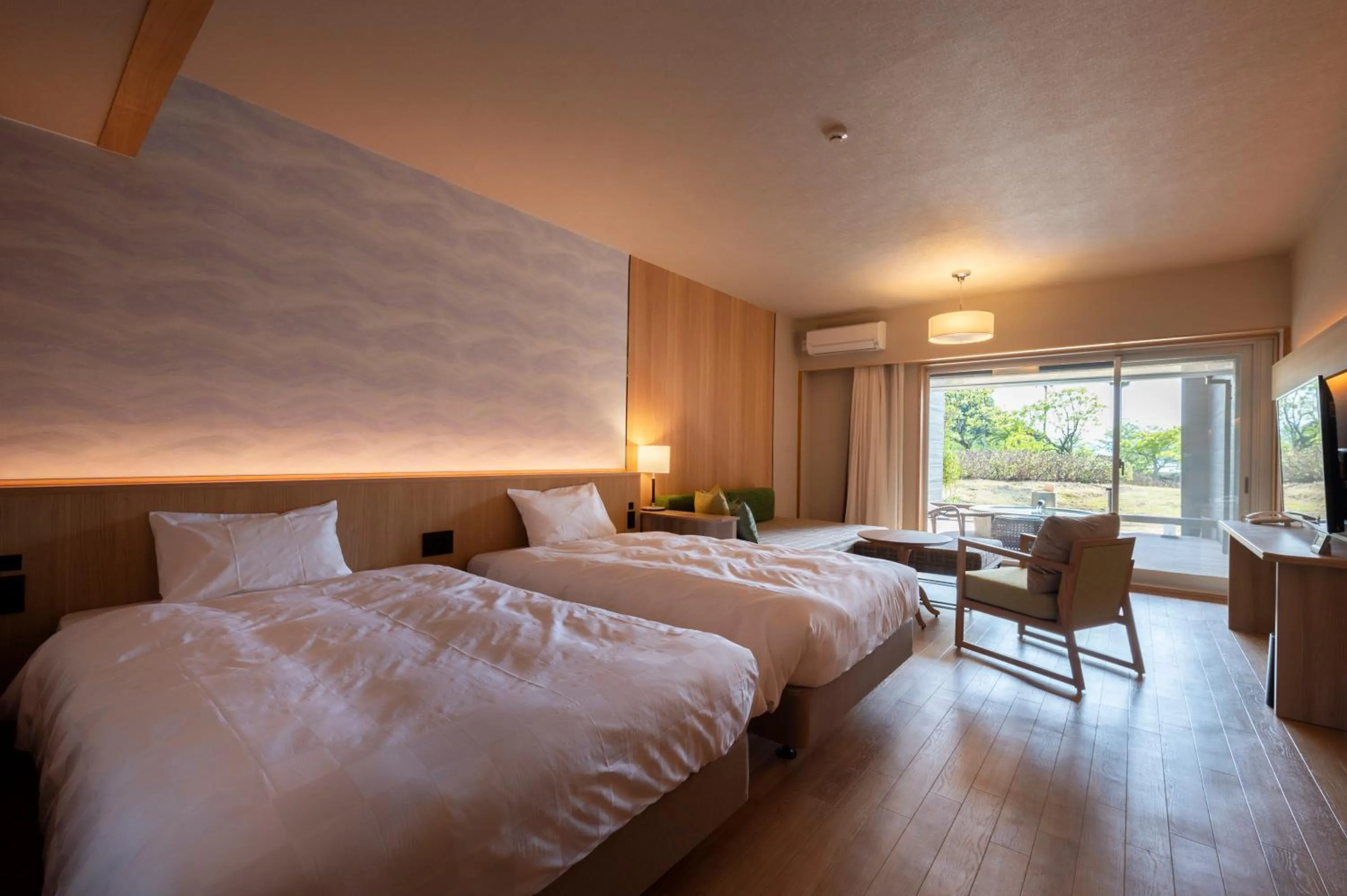 Bed in Hotel Tokinoza