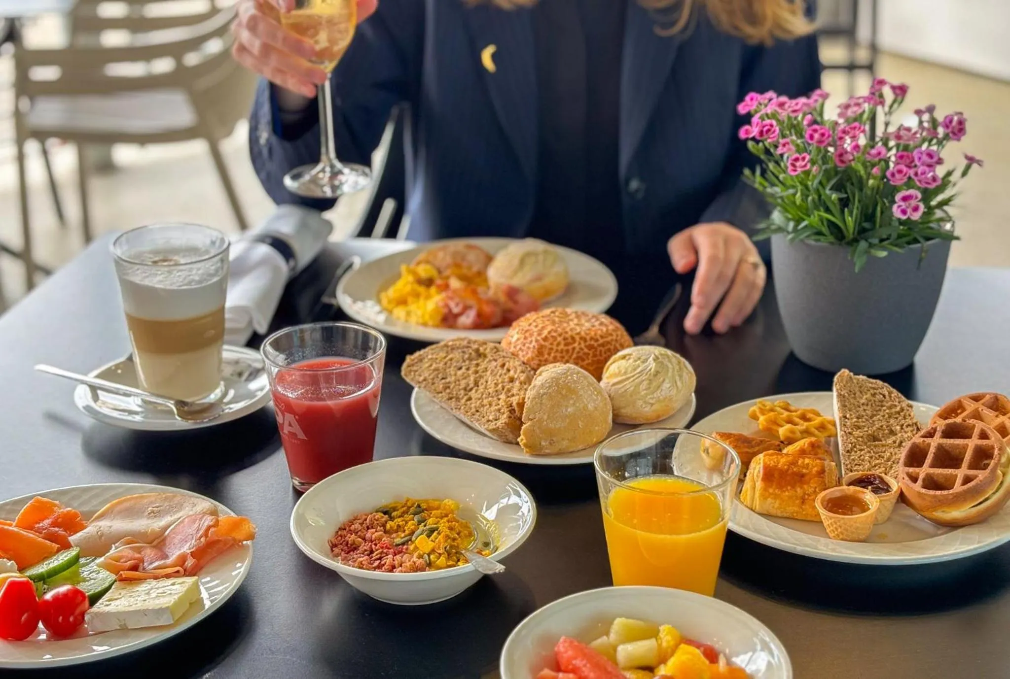 Breakfast in Van der Valk Hotel Spa