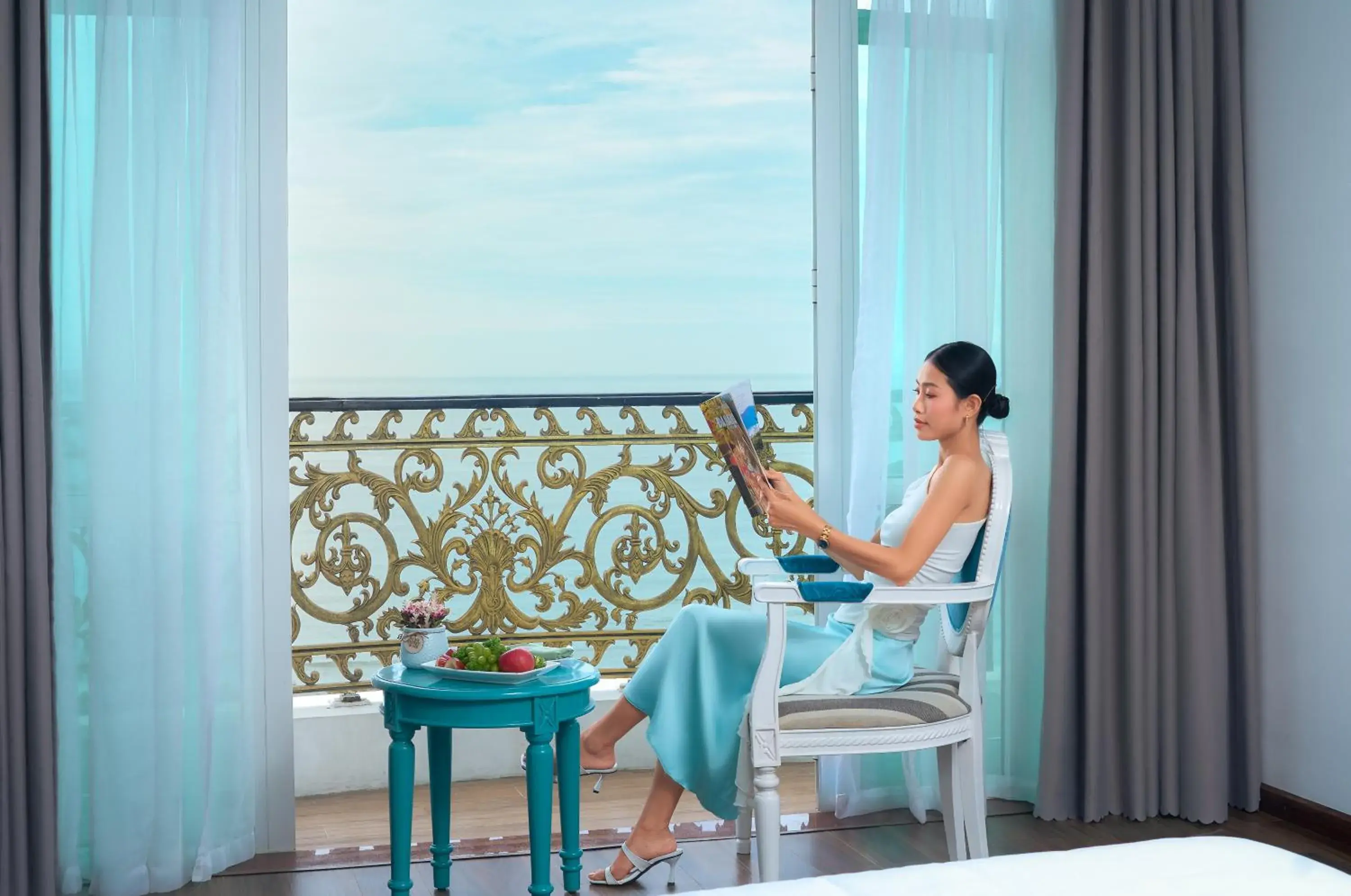 Balcony/Terrace in Paracel Beach Hotel Balcony/Terrace in Paracel Beach Hotel