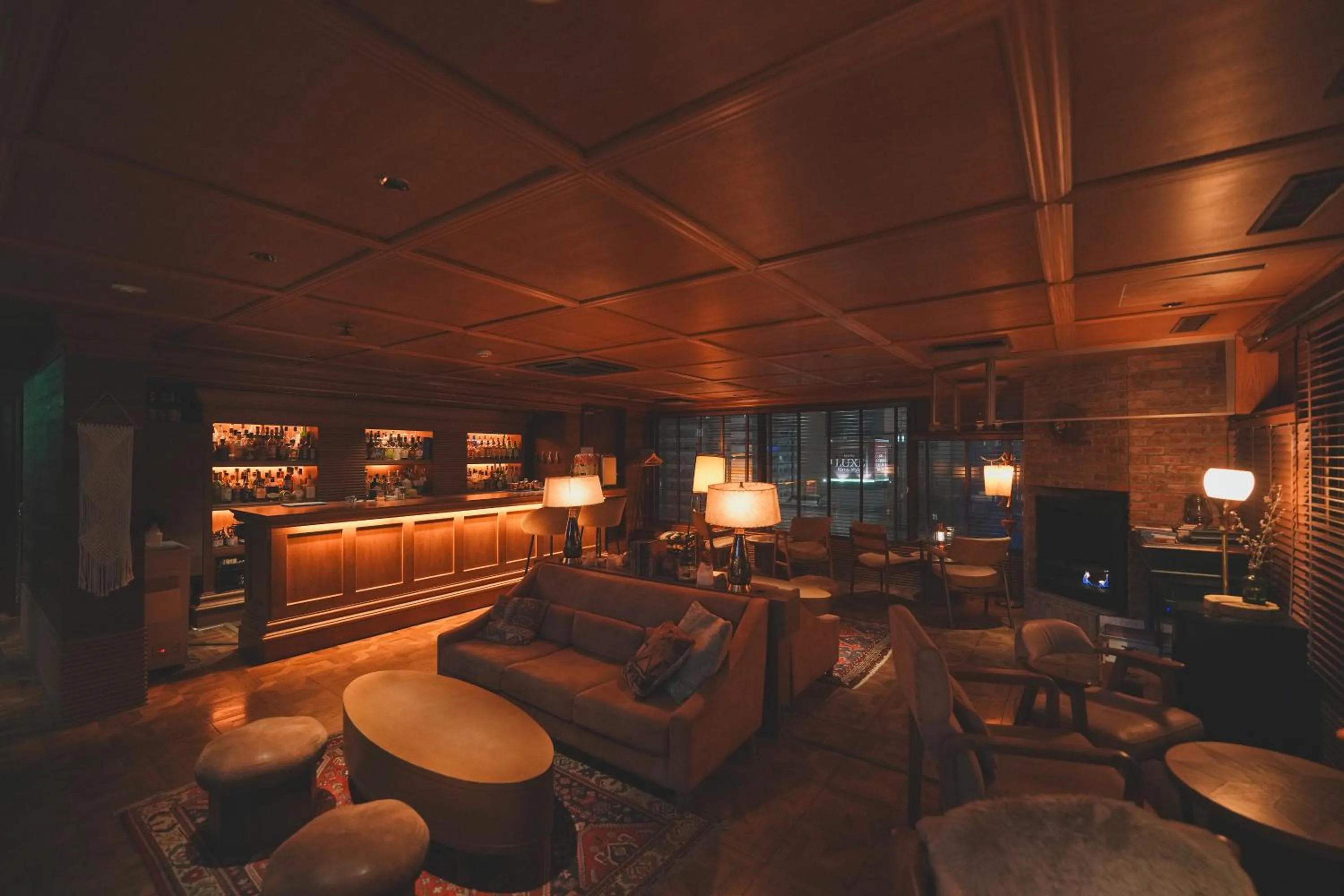 Lounge or bar in UNWIND HOTEL & BAR Sapporo