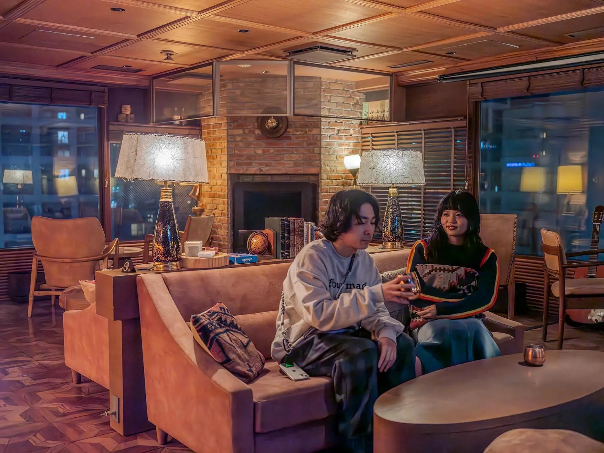 Lounge or bar in UNWIND HOTEL & BAR Sapporo