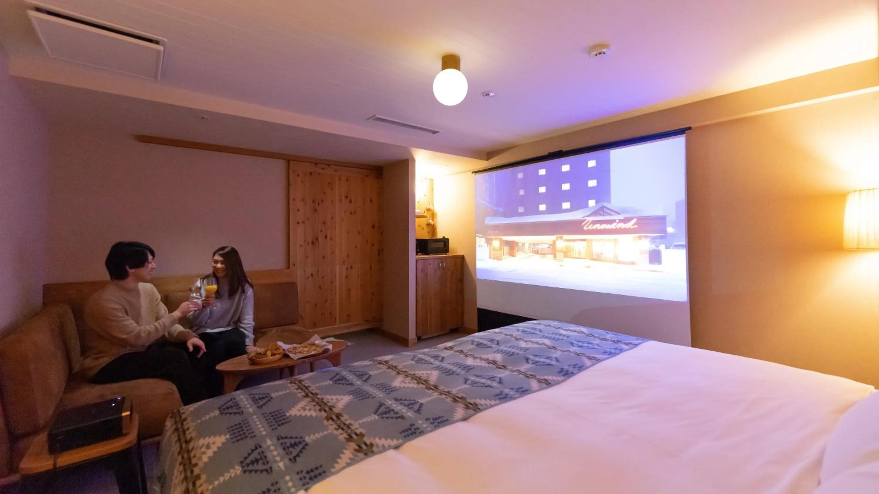 Bedroom, Bed in UNWIND HOTEL & BAR Sapporo