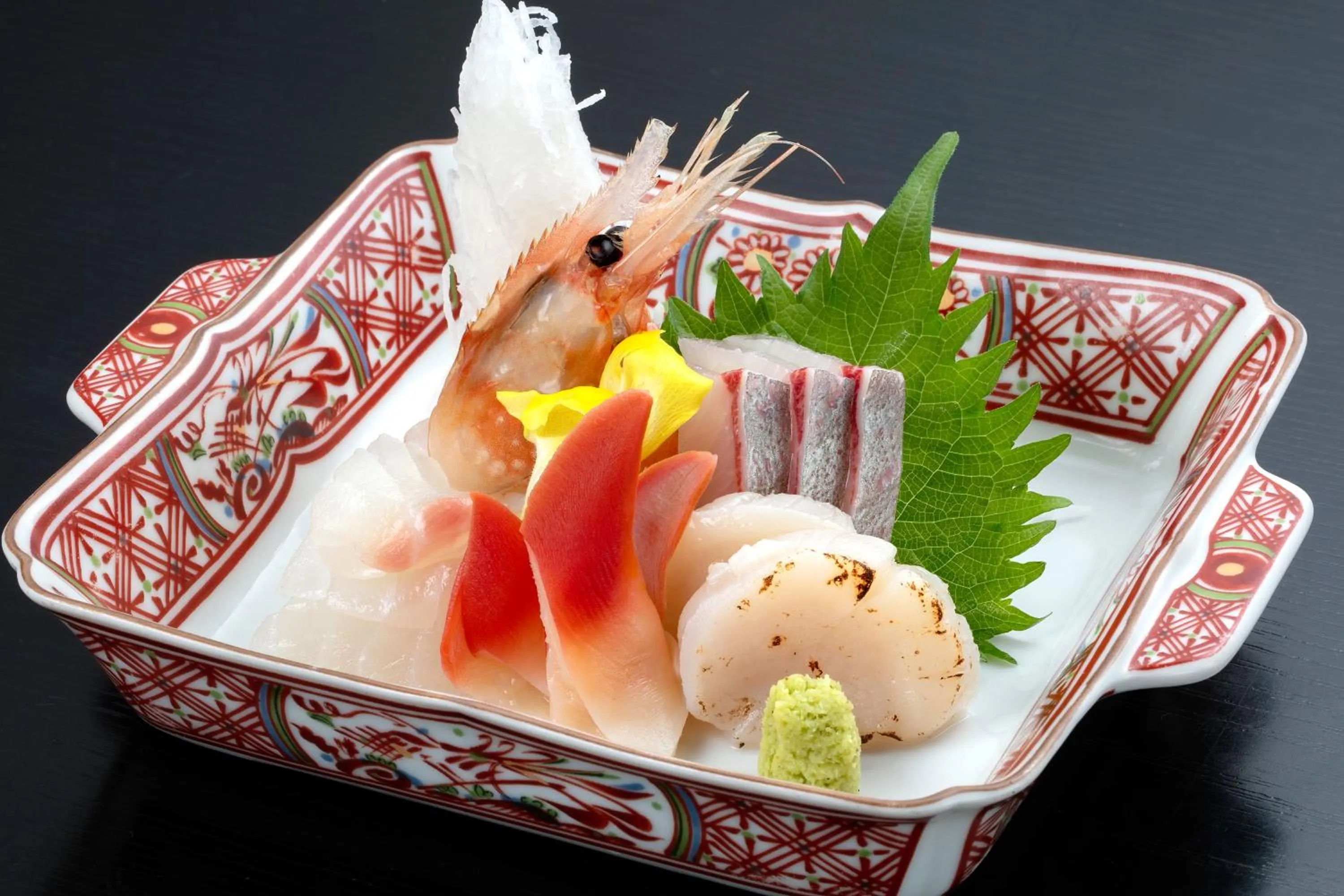 Food close-up in Honjin