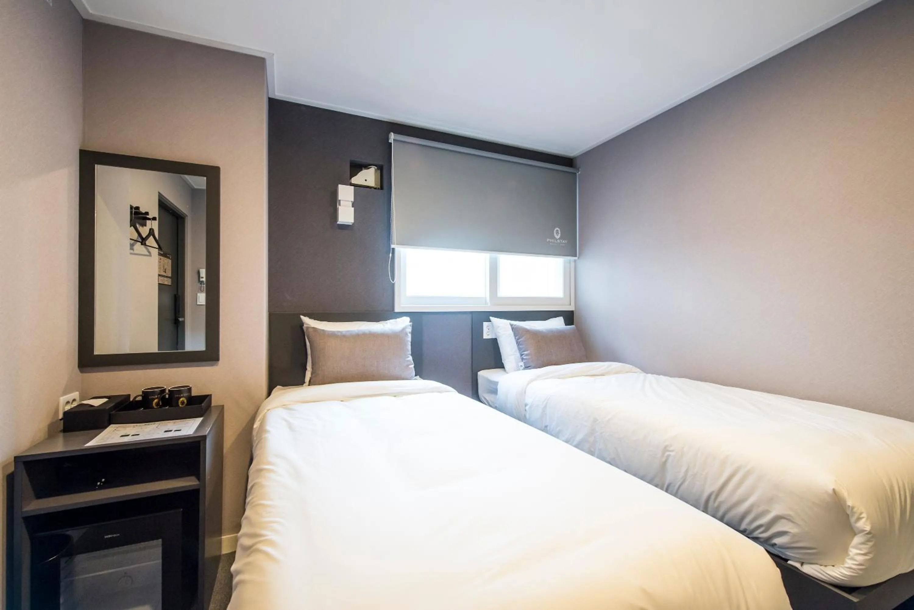 Bedroom, Bed in Philstay Myeongdong Metro