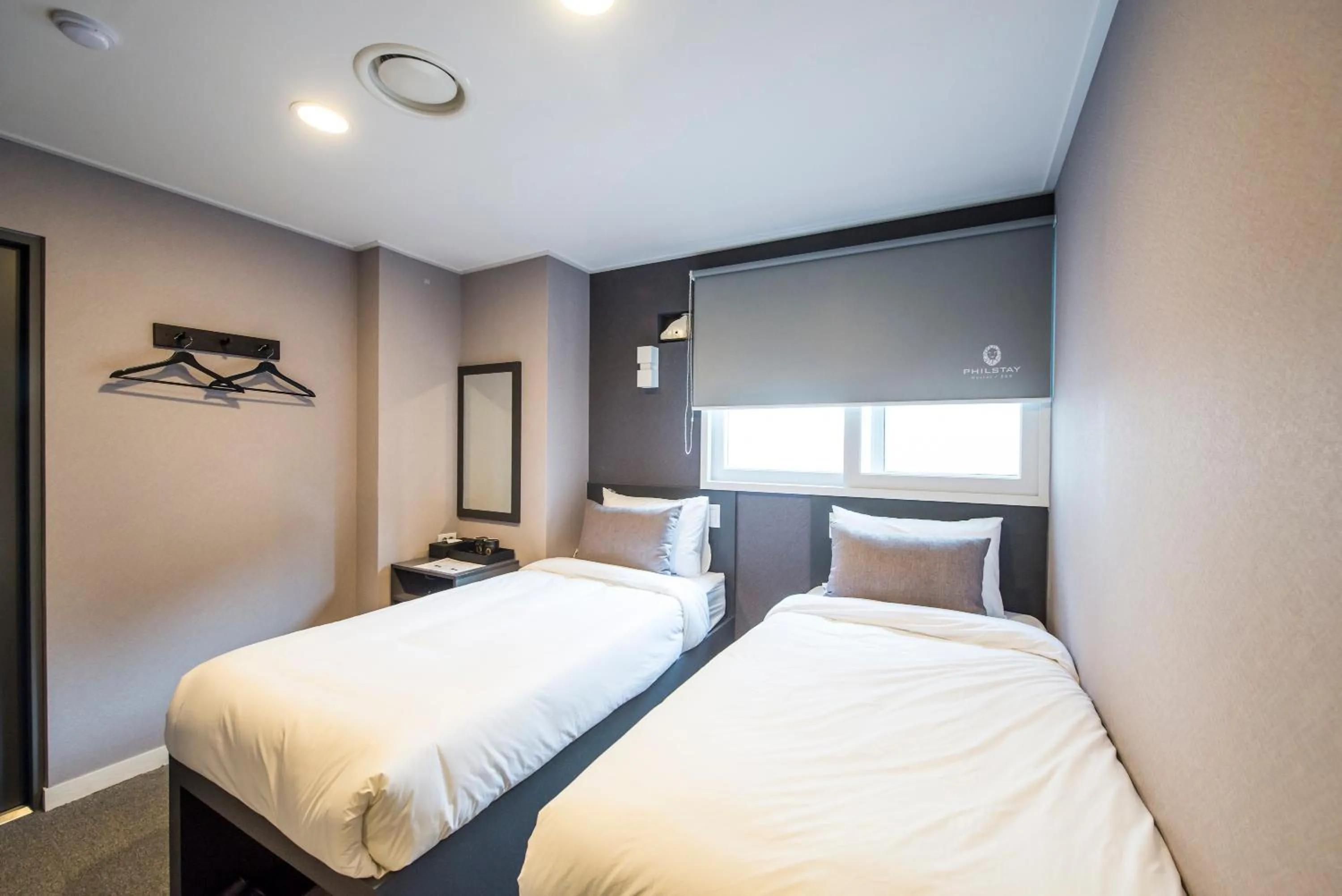 Bedroom, Bed in Philstay Myeongdong Metro