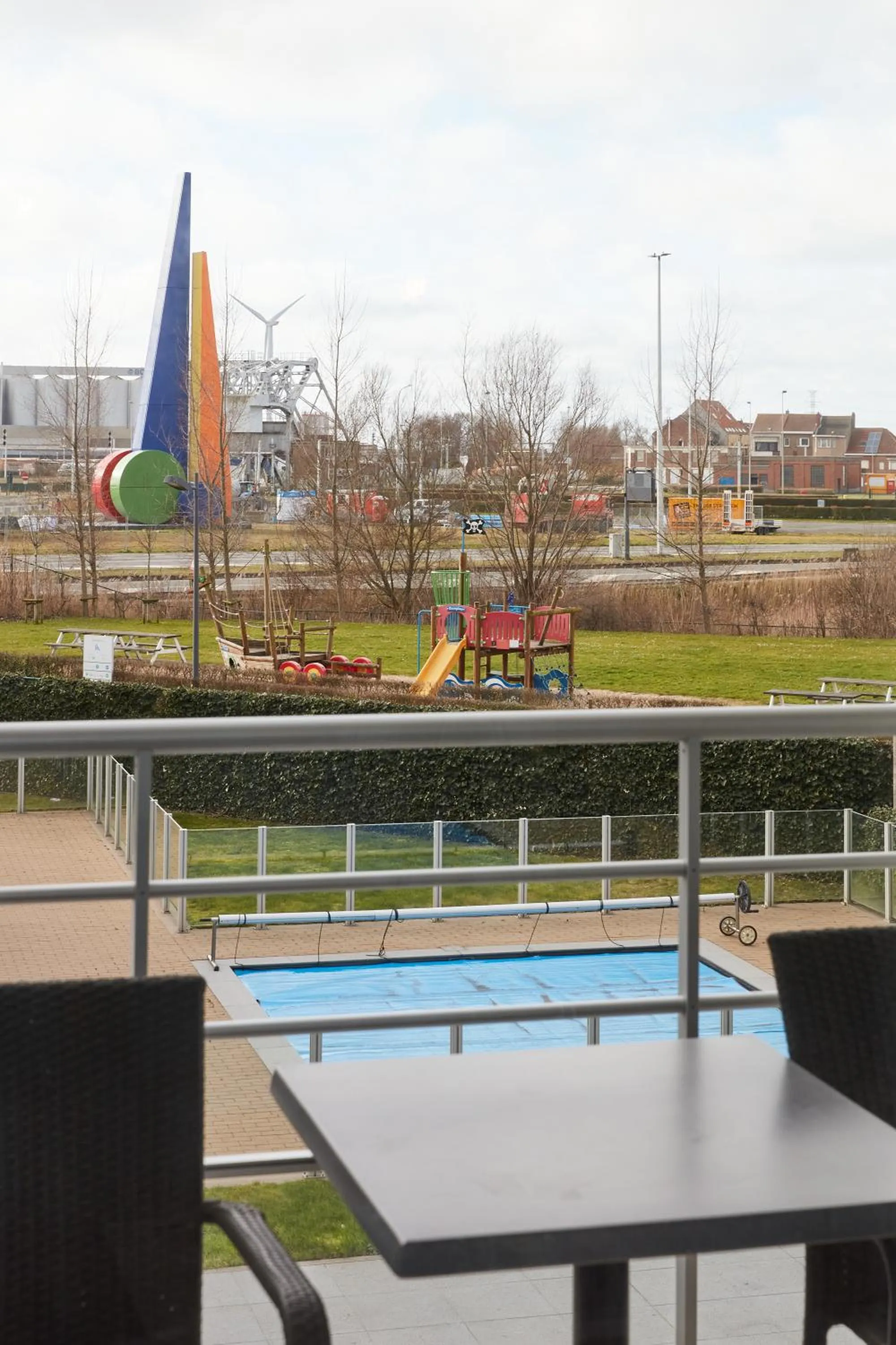 Children play ground in Holiday Suites Zeebrugge