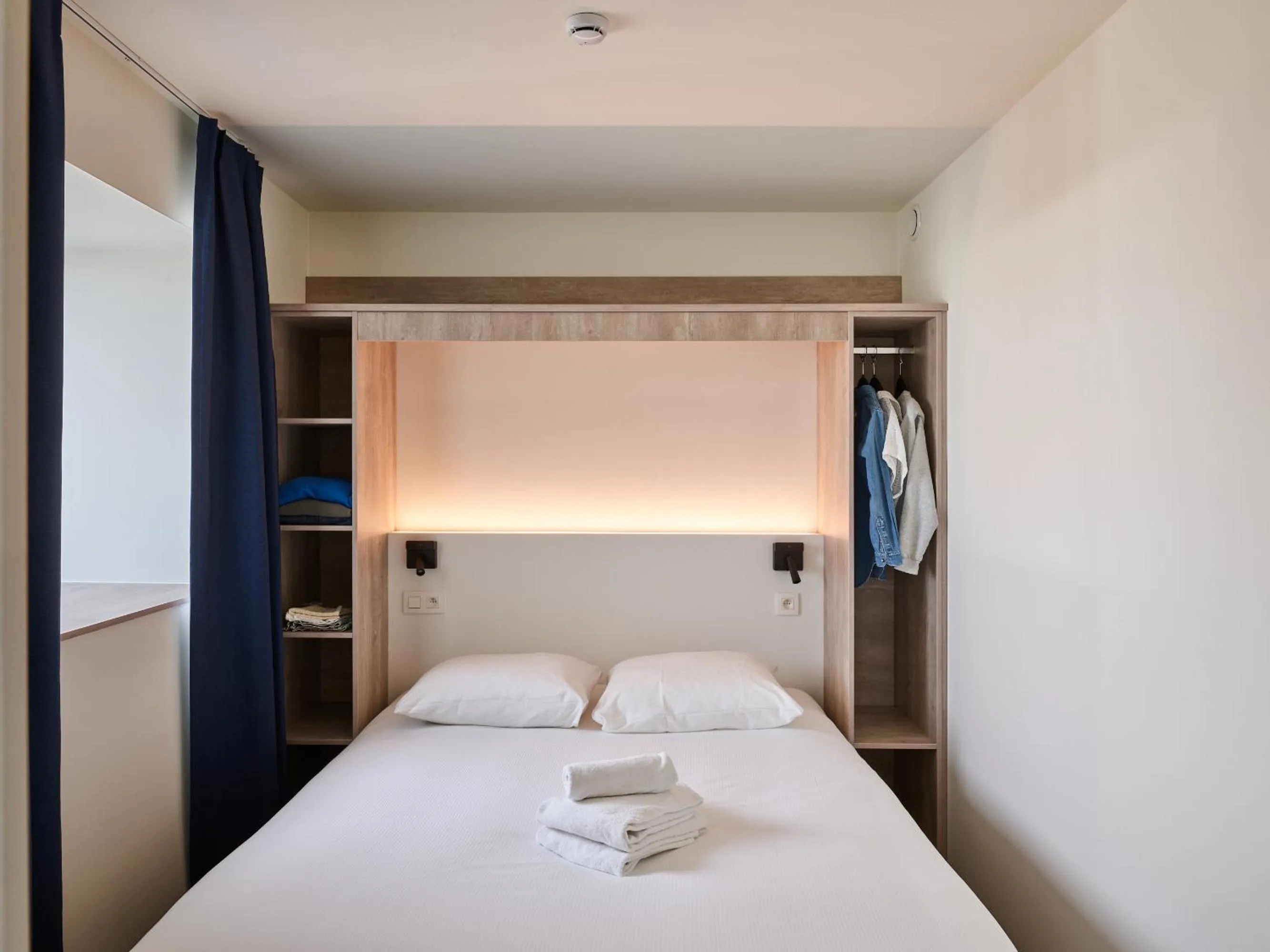 Bed in Holiday Suites Zeebrugge