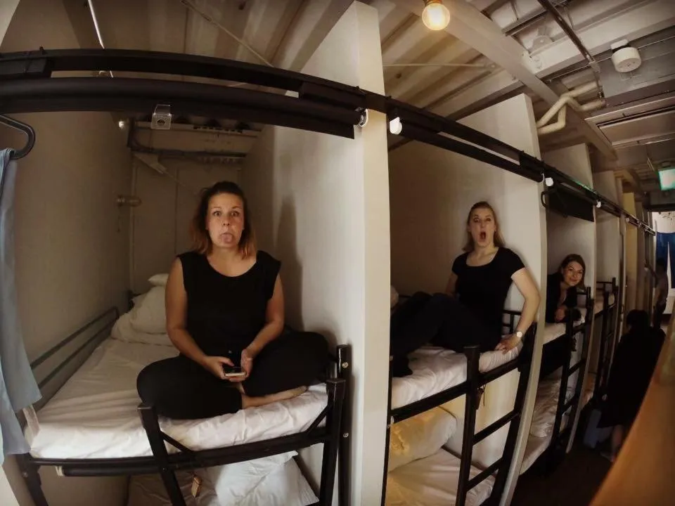 group of guests in Chillulu Hostel