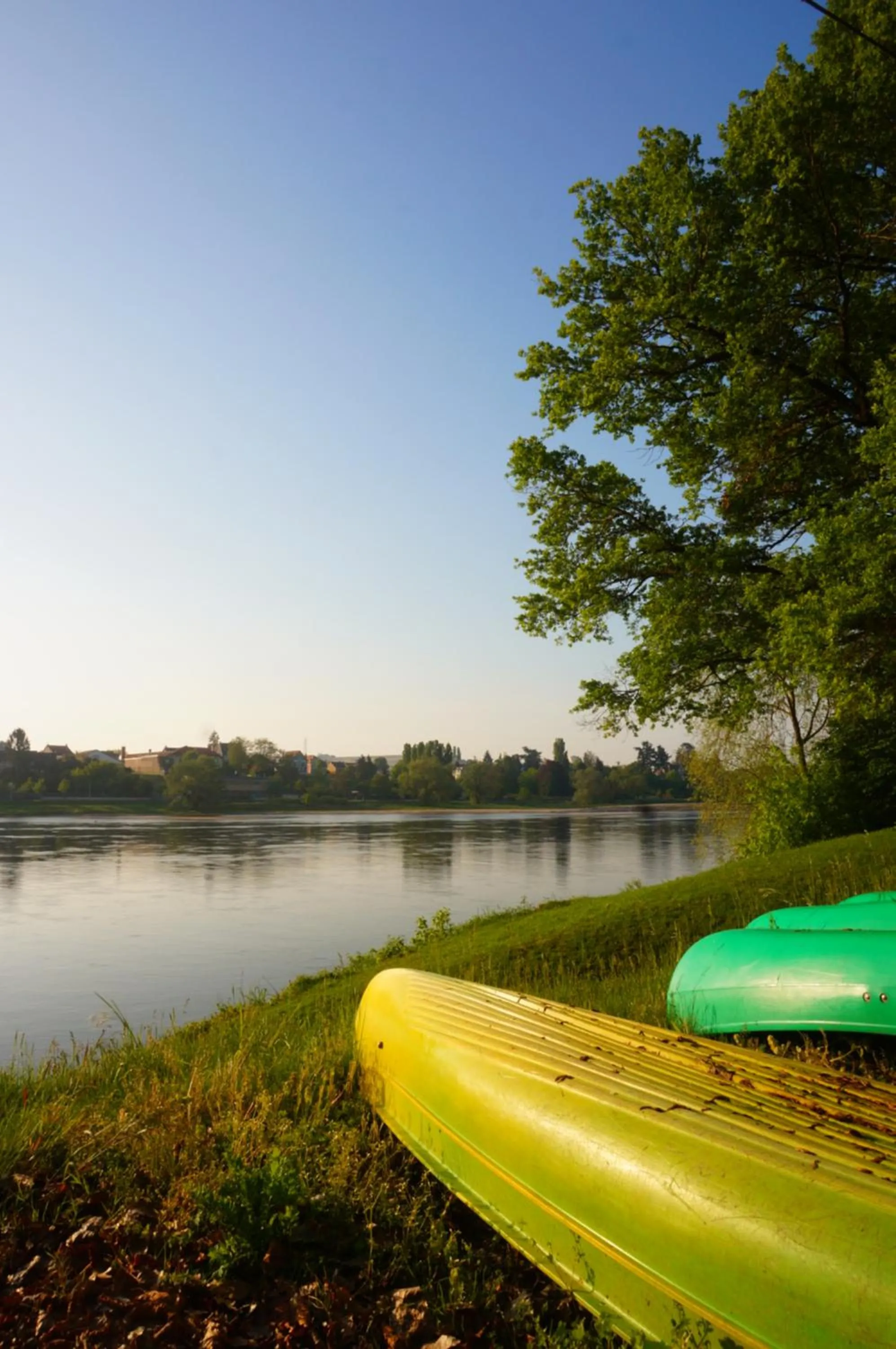 Canoeing in Camping de l'île