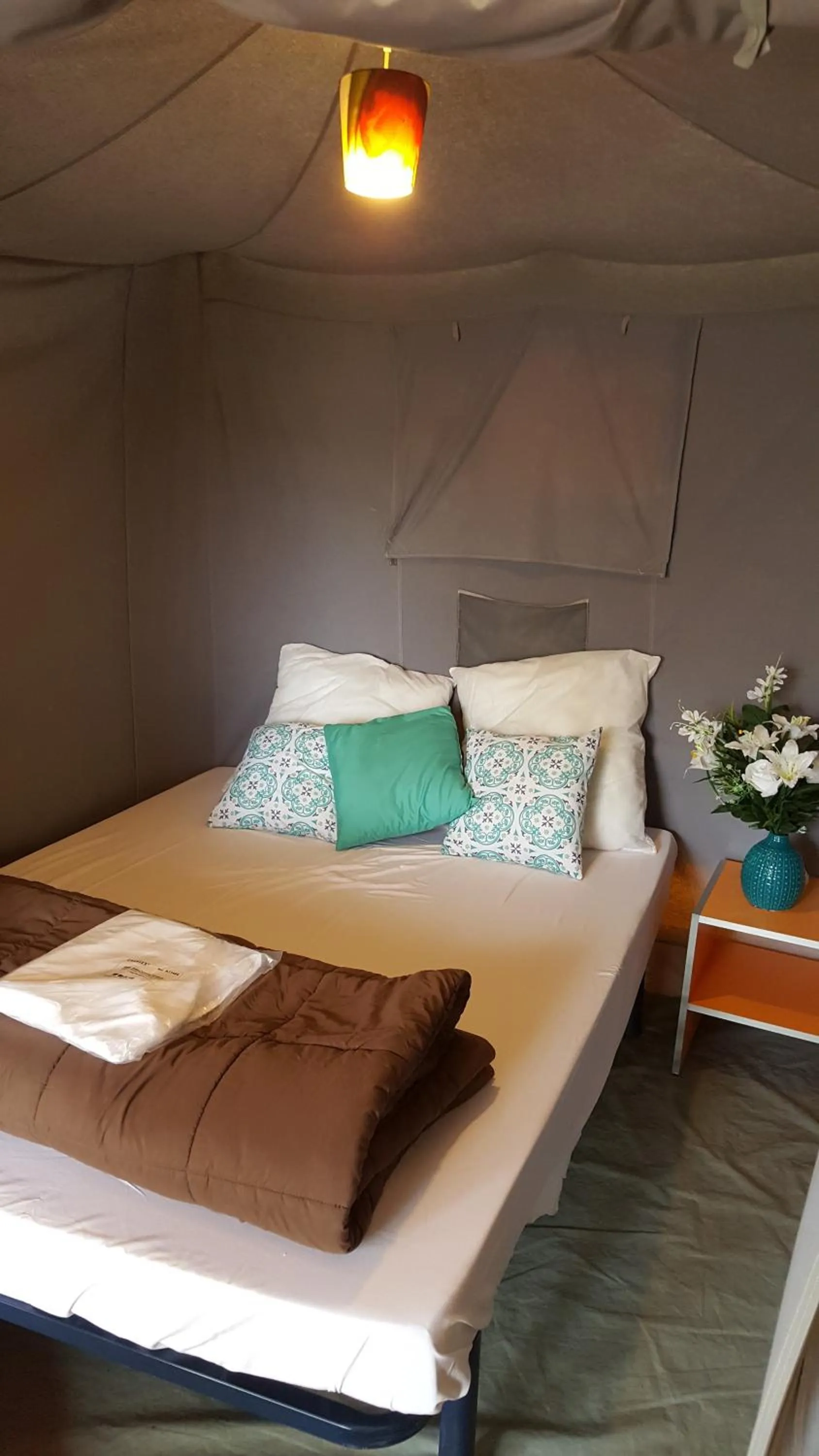 Bedroom in Camping de l'île