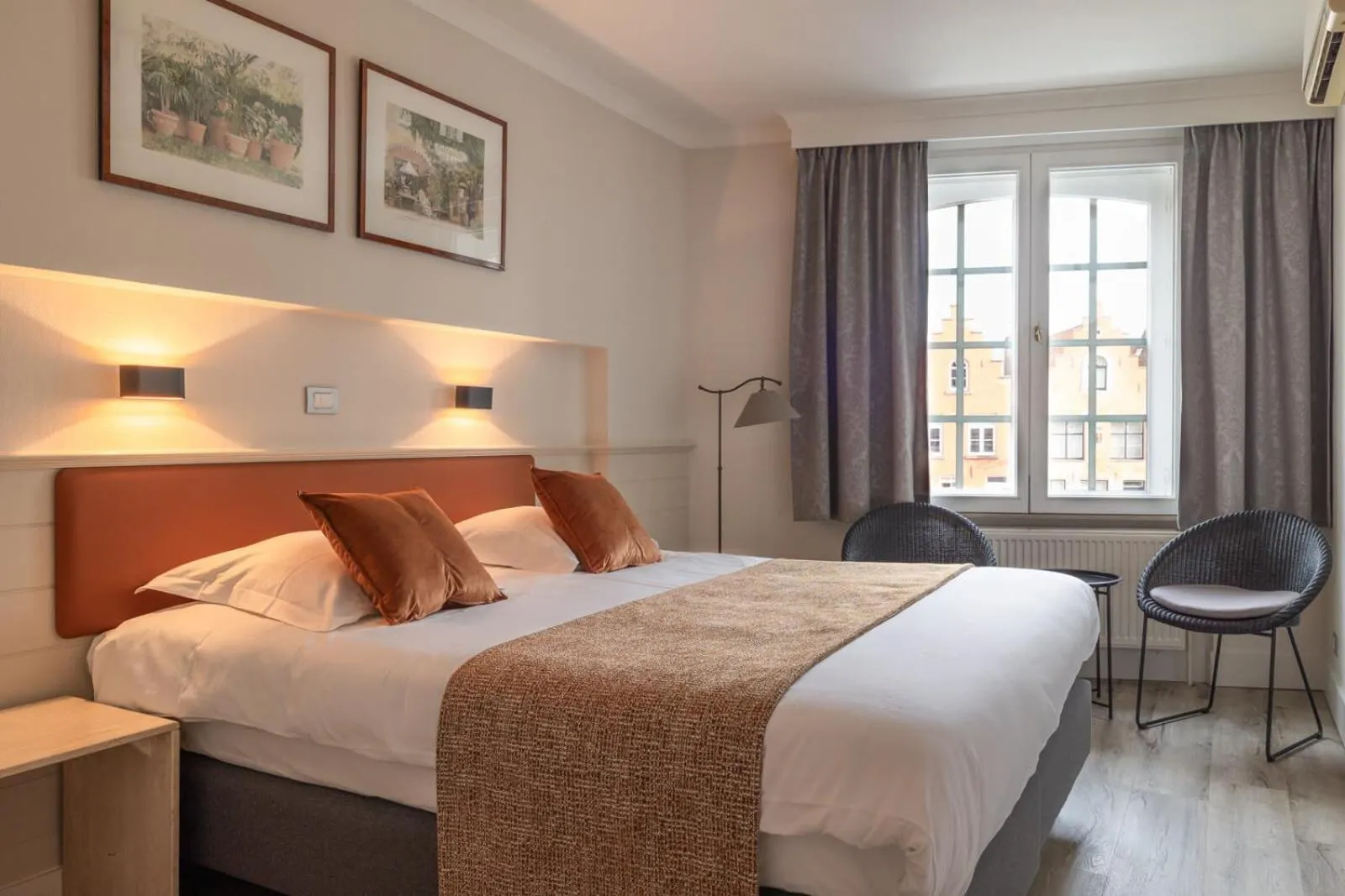 Bedroom, Bed in Hotel Ter Duinen